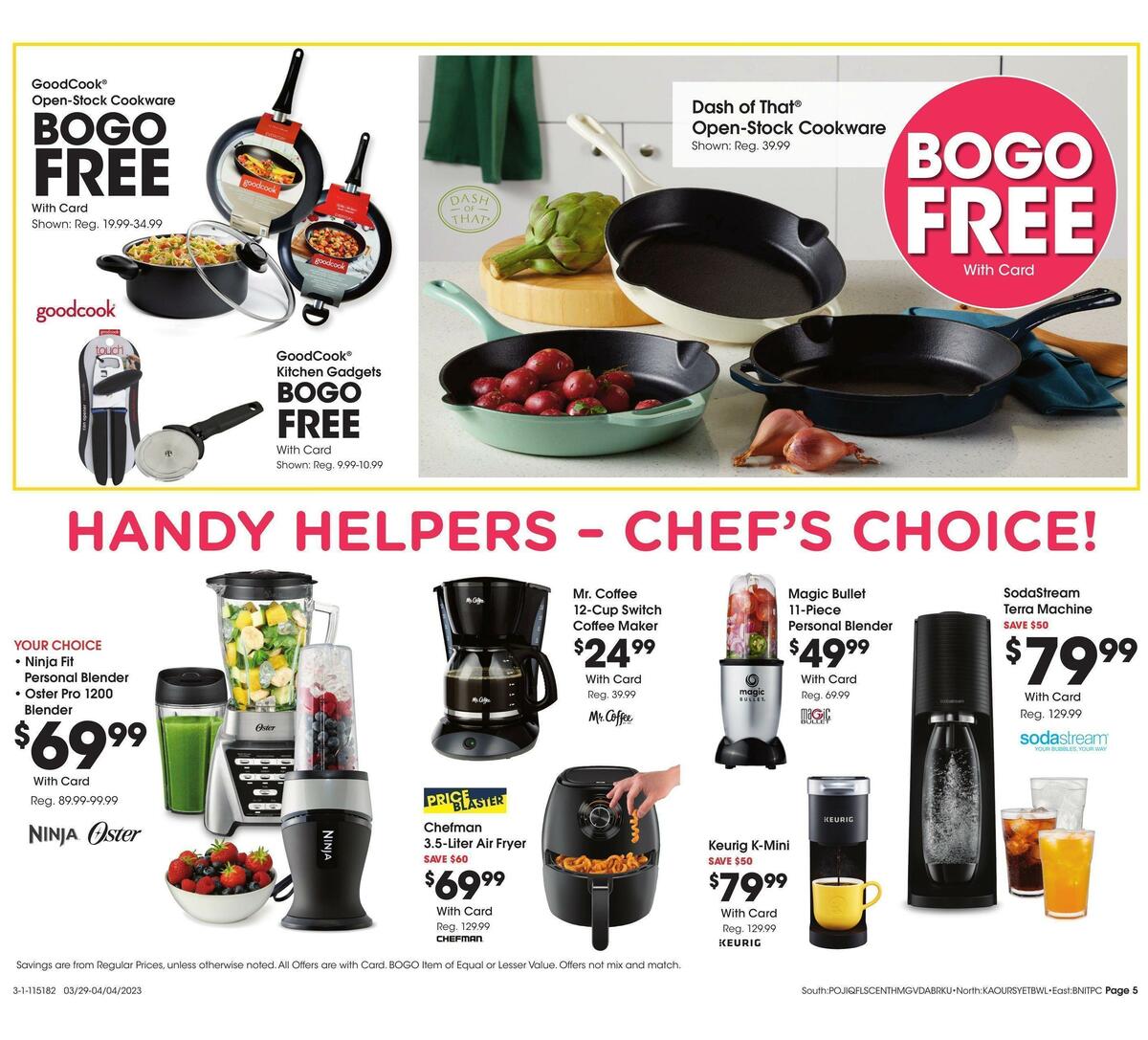 Fred Meyer General Merchandise Weekly Ad from March 29