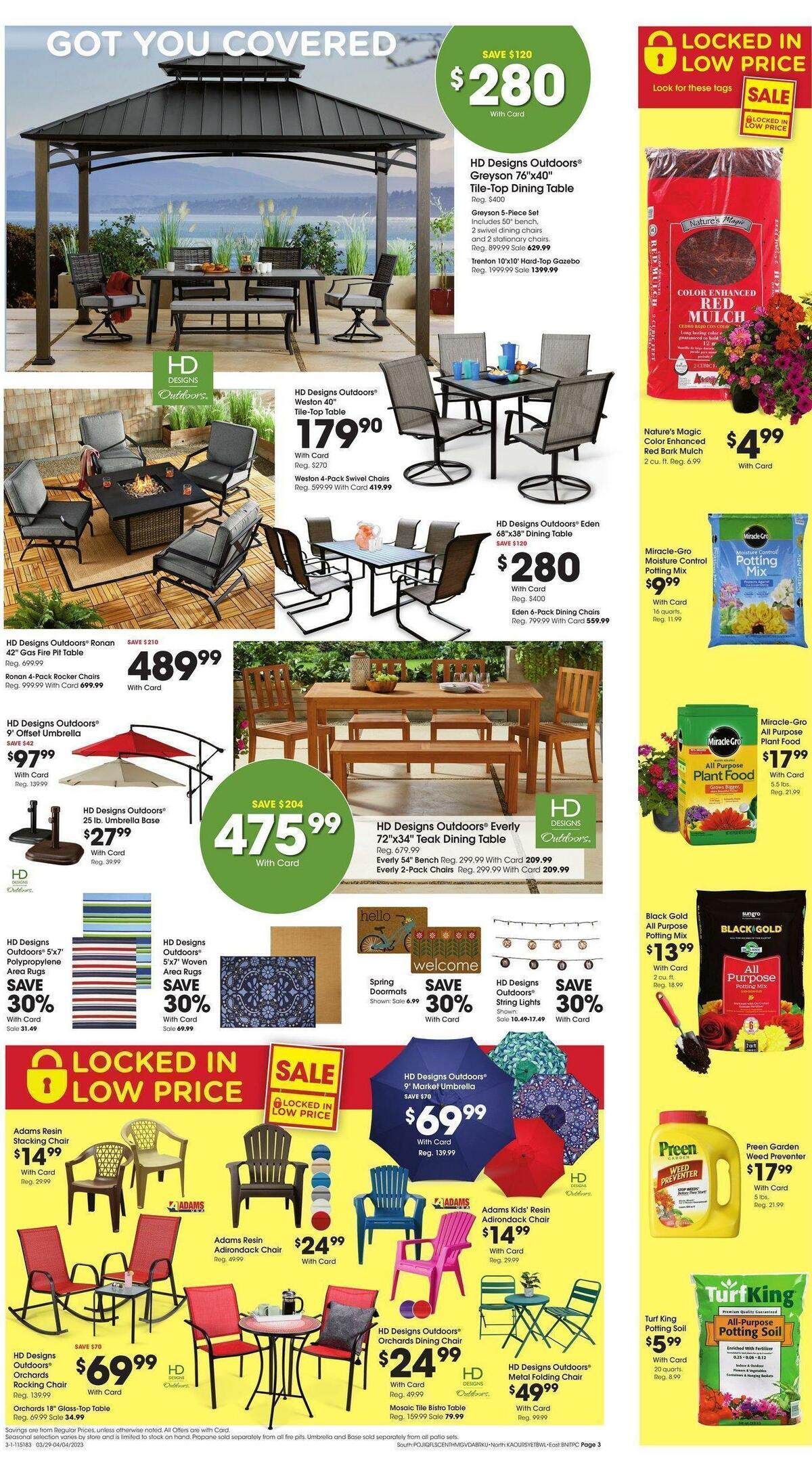 Fred Meyer Garden Weekly Ad from March 29
