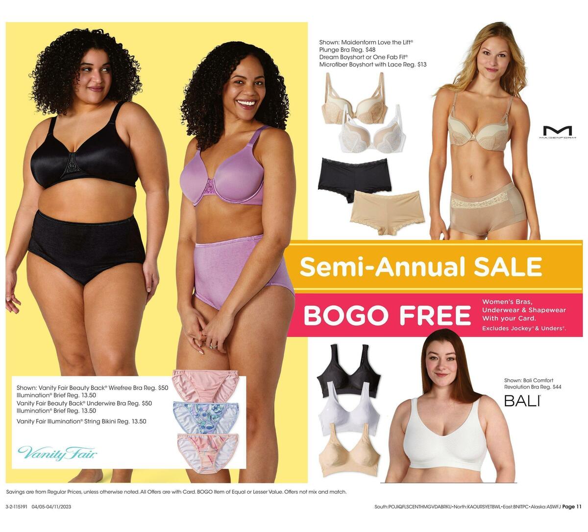 Fred Meyer General Merchandise Weekly Ad from April 5