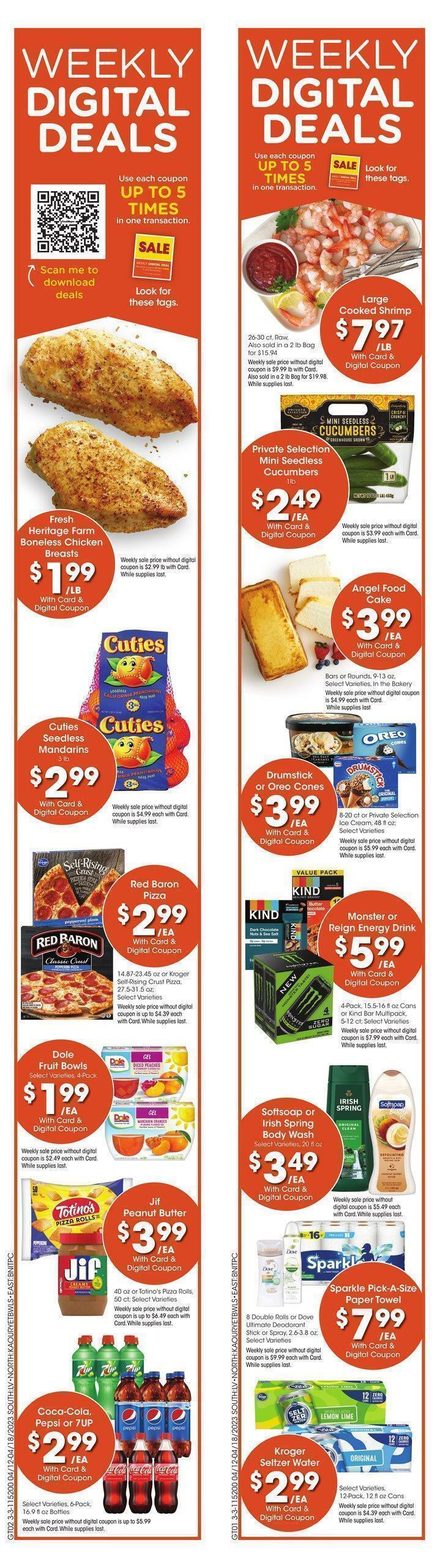 Fred Meyer Weekly Ad from April 12