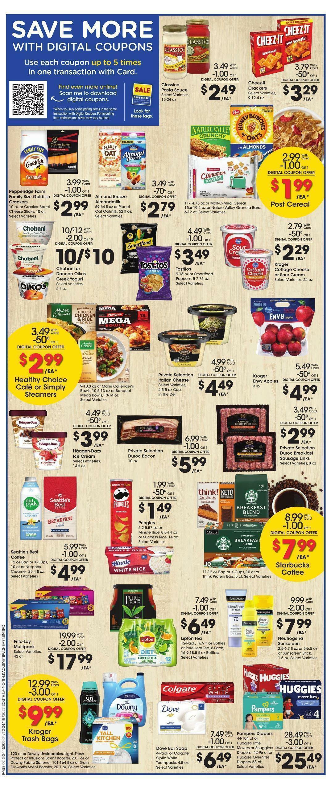 Fred Meyer Weekly Ad from April 12