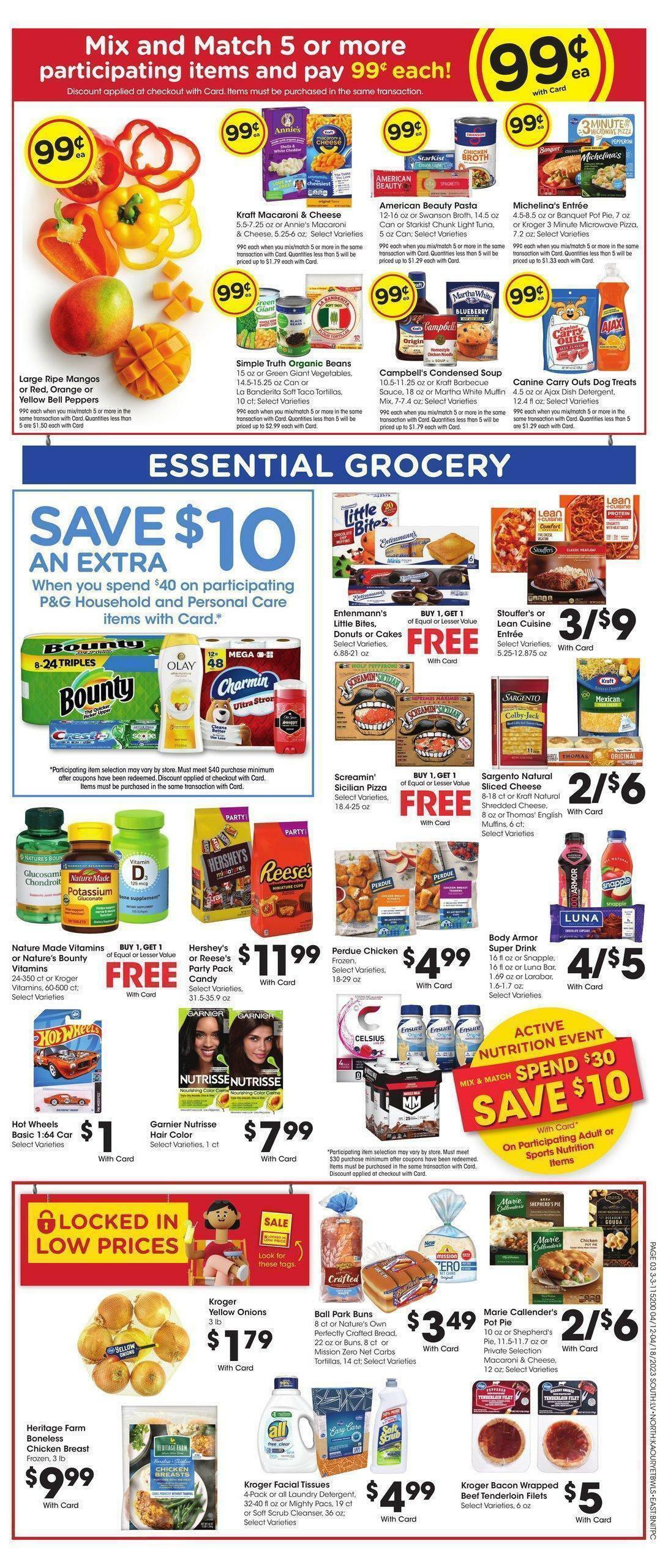 Fred Meyer Weekly Ad from April 12