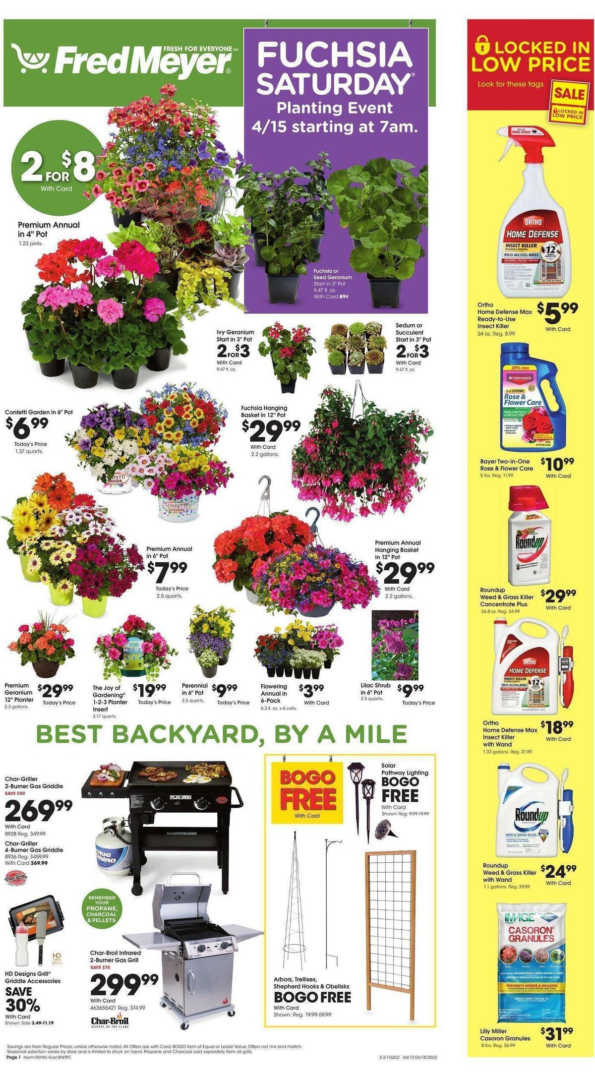 Fred Meyer Garden Weekly Ad from April 12