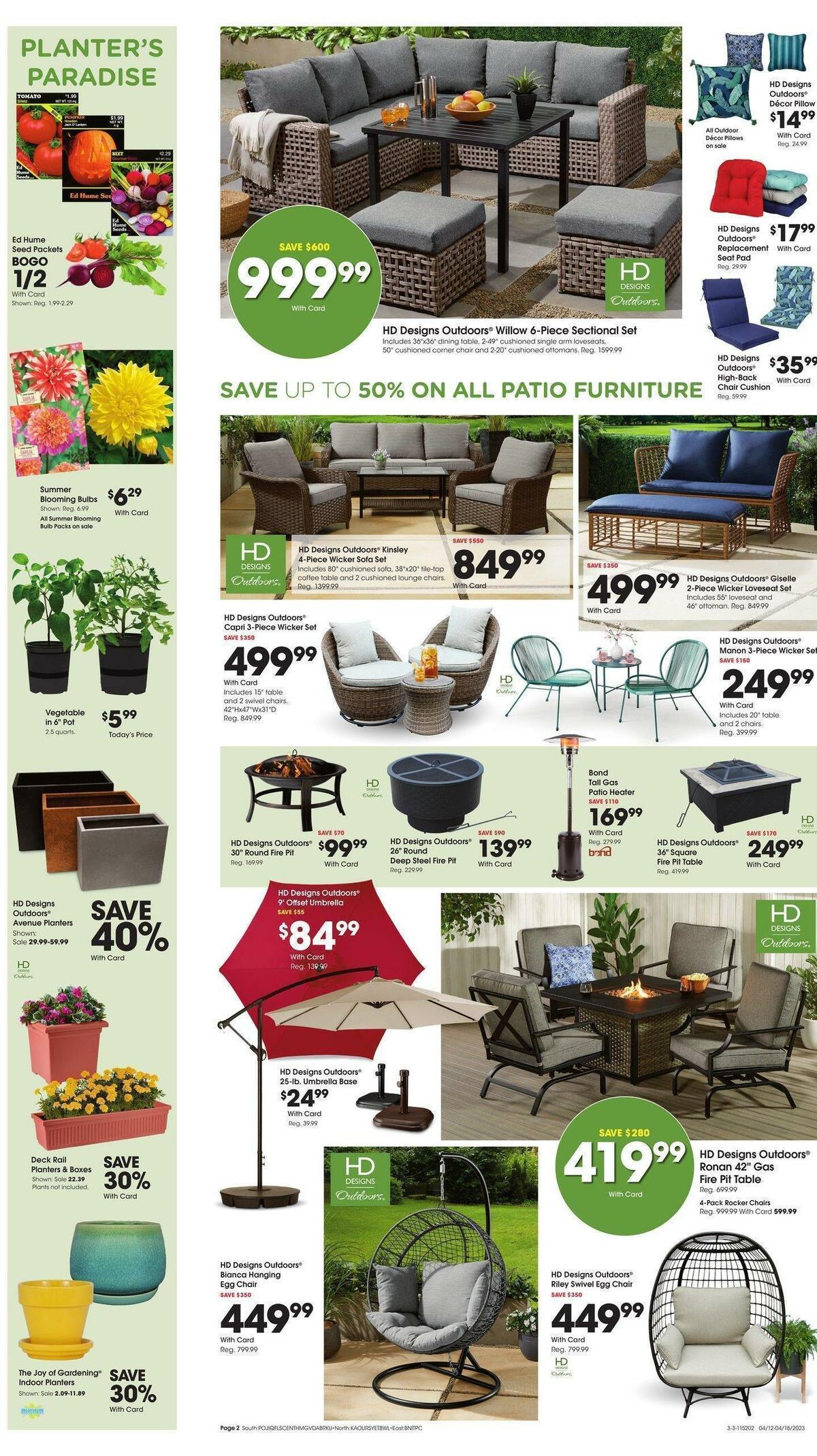 Fred Meyer Garden Weekly Ad from April 12