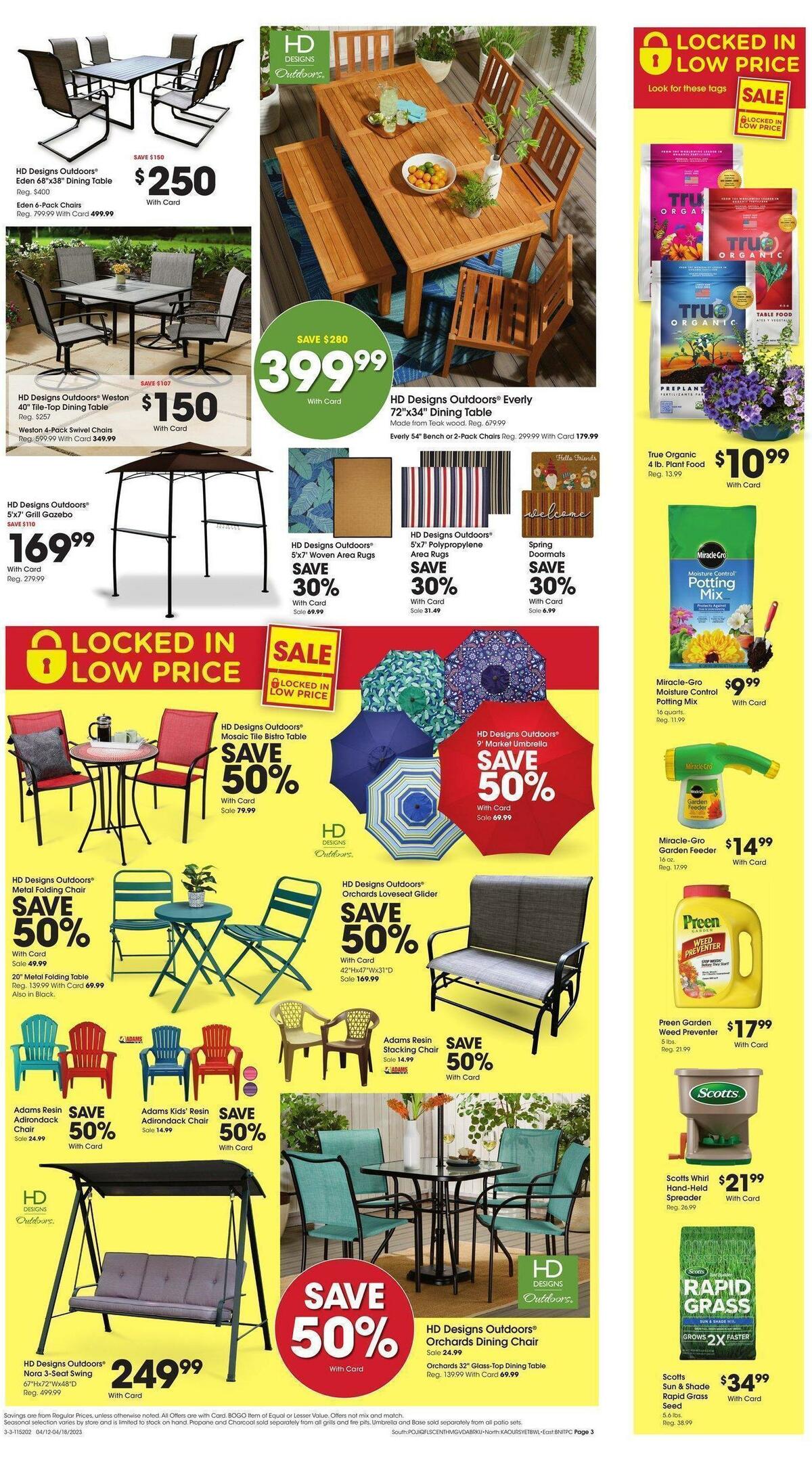 Fred Meyer Garden Weekly Ad from April 12
