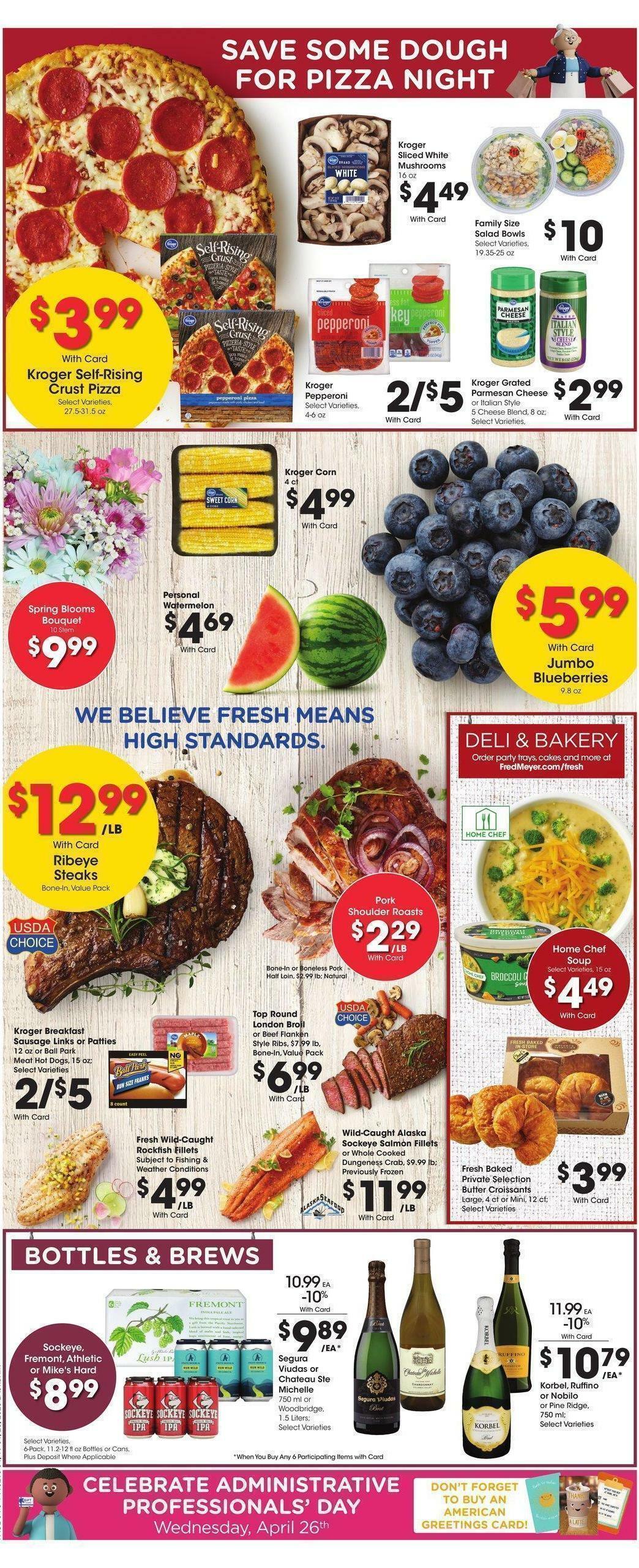 Fred Meyer Weekly Ad from April 19