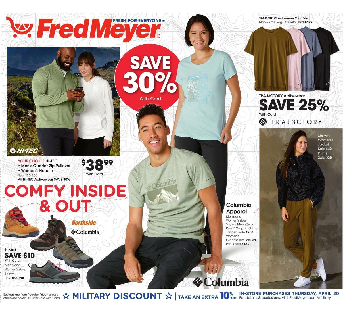 Fred Meyer General Merchandise Weekly Ad from April 19
