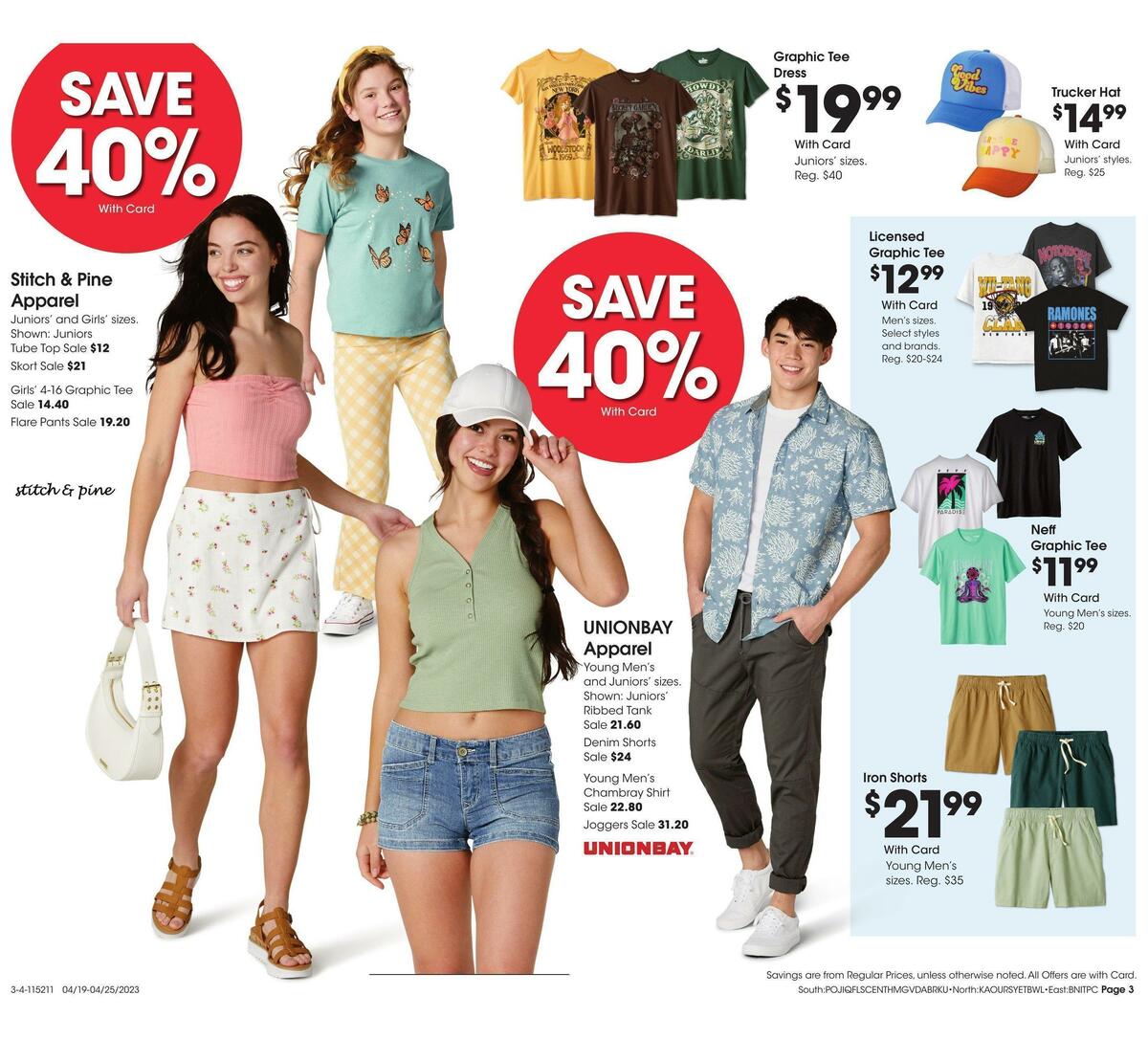 Fred Meyer General Merchandise Weekly Ad from April 19