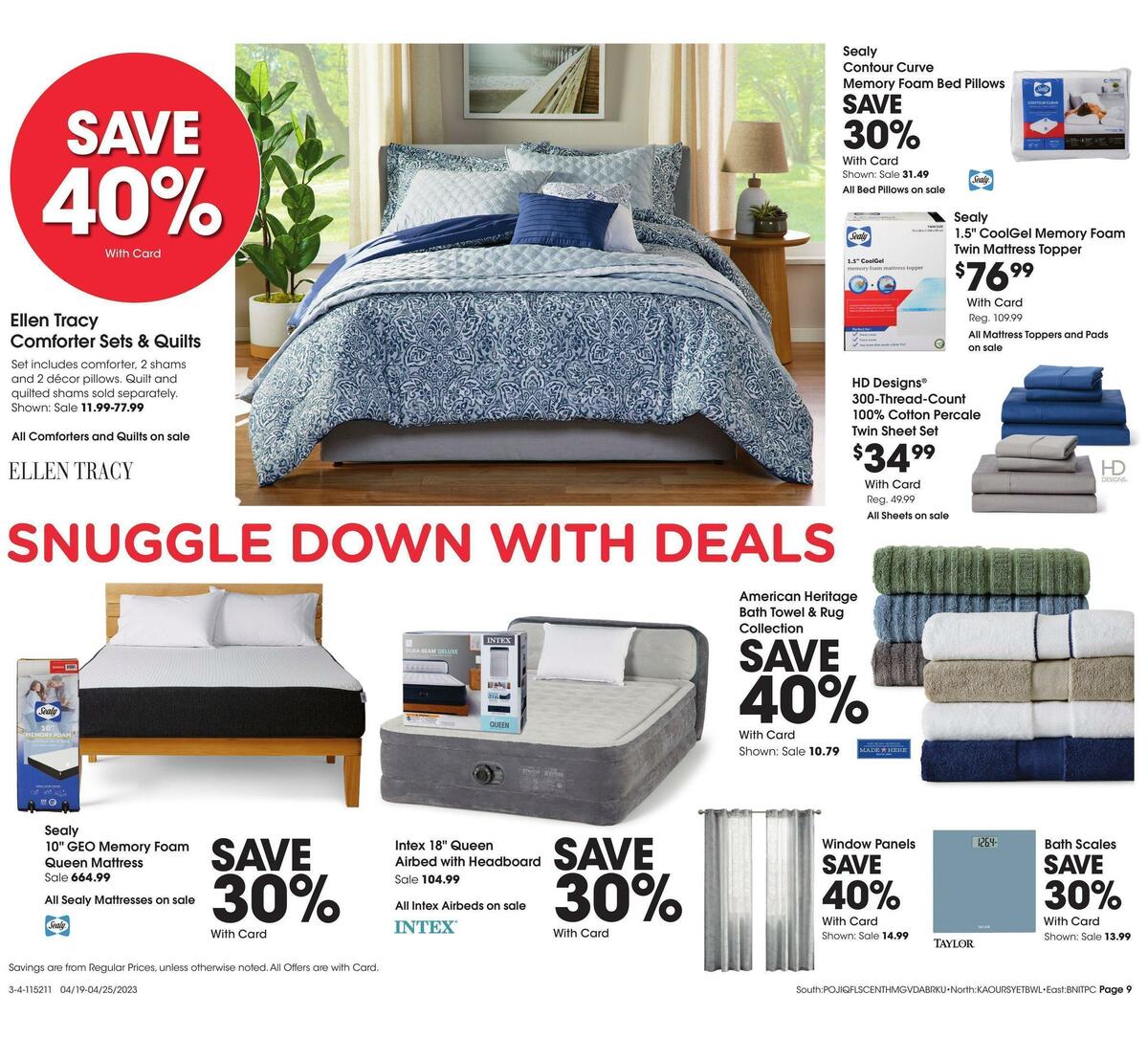 Fred Meyer General Merchandise Weekly Ad from April 19