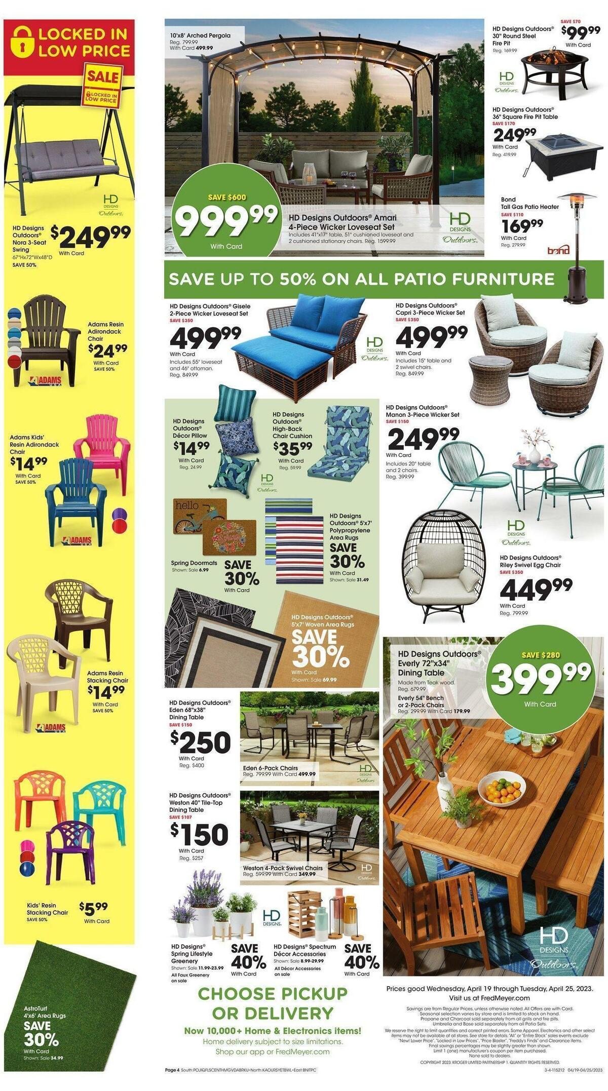 Fred Meyer Garden Weekly Ad from April 19