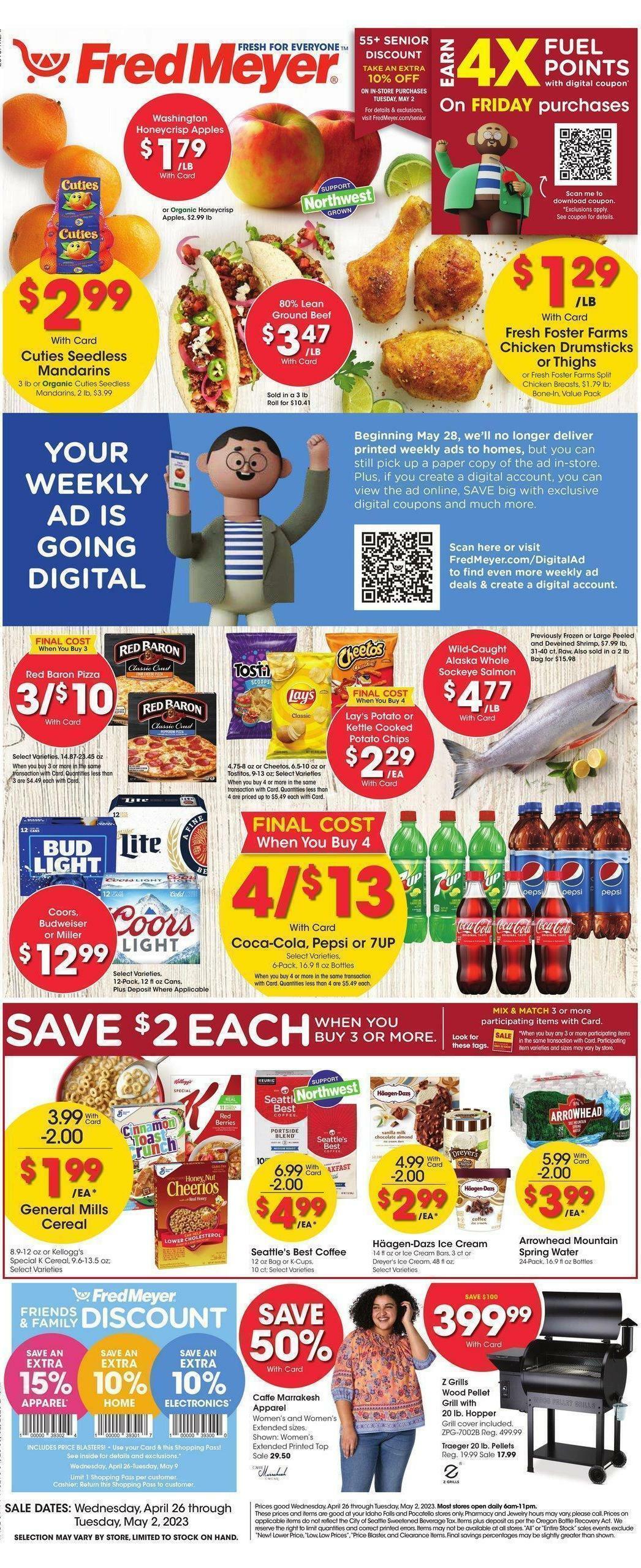 Fred Meyer Weekly Ad from April 26