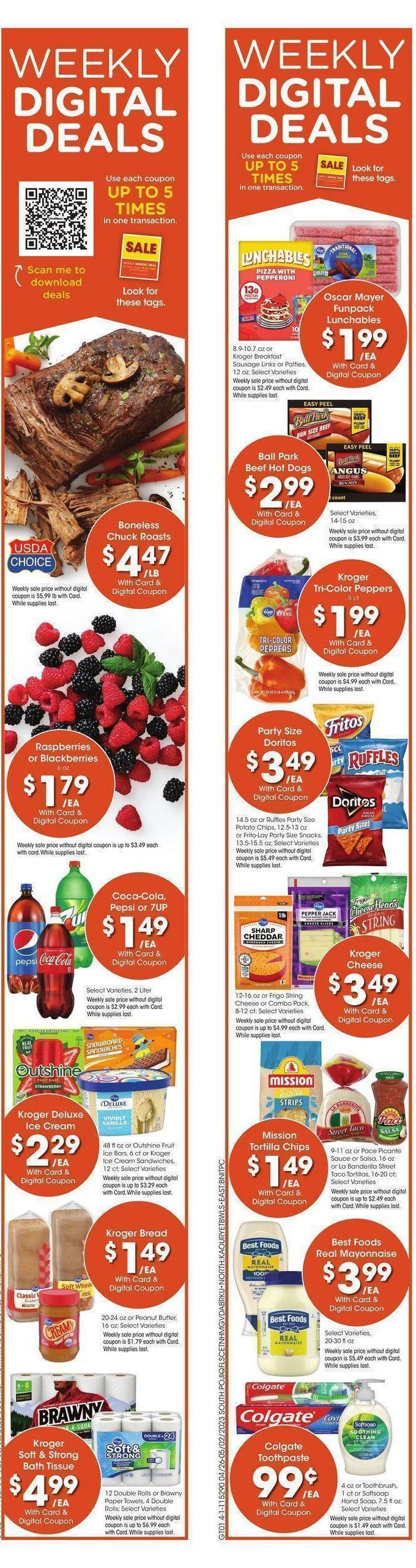 Fred Meyer Weekly Ad from April 26