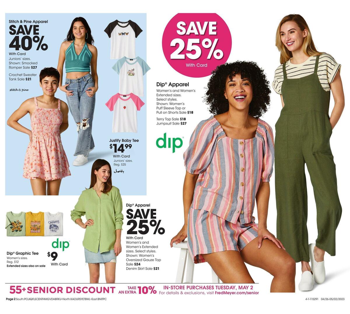 Fred Meyer General Merchandise Weekly Ad from April 26