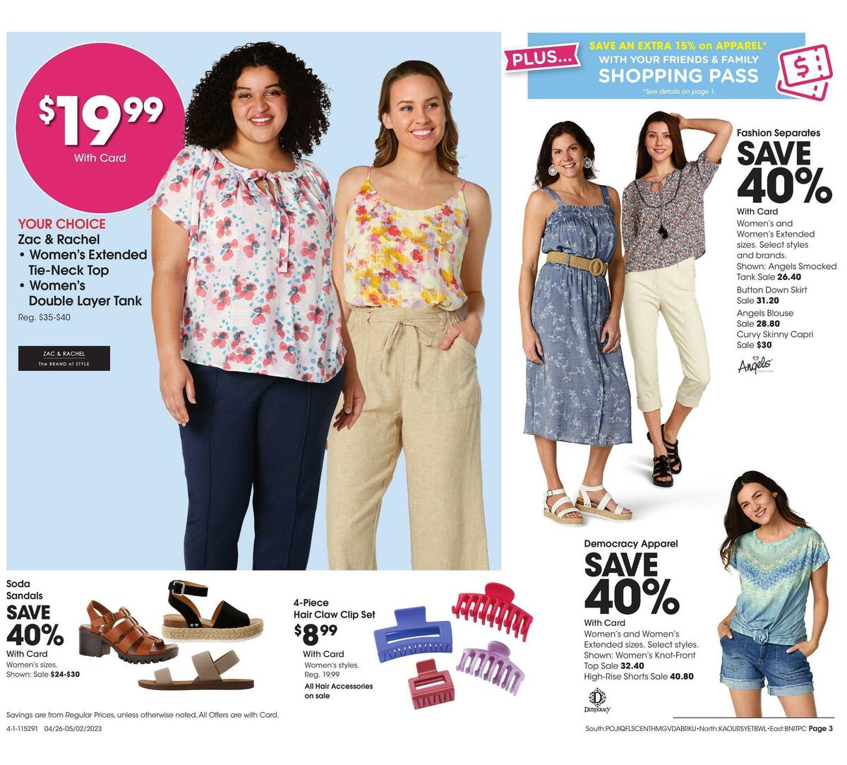 Fred Meyer General Merchandise Weekly Ad from April 26