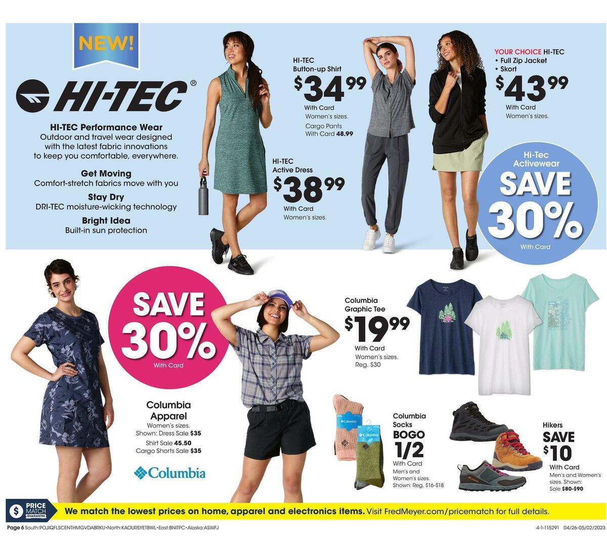 Fred Meyer General Merchandise Weekly Ad from April 26