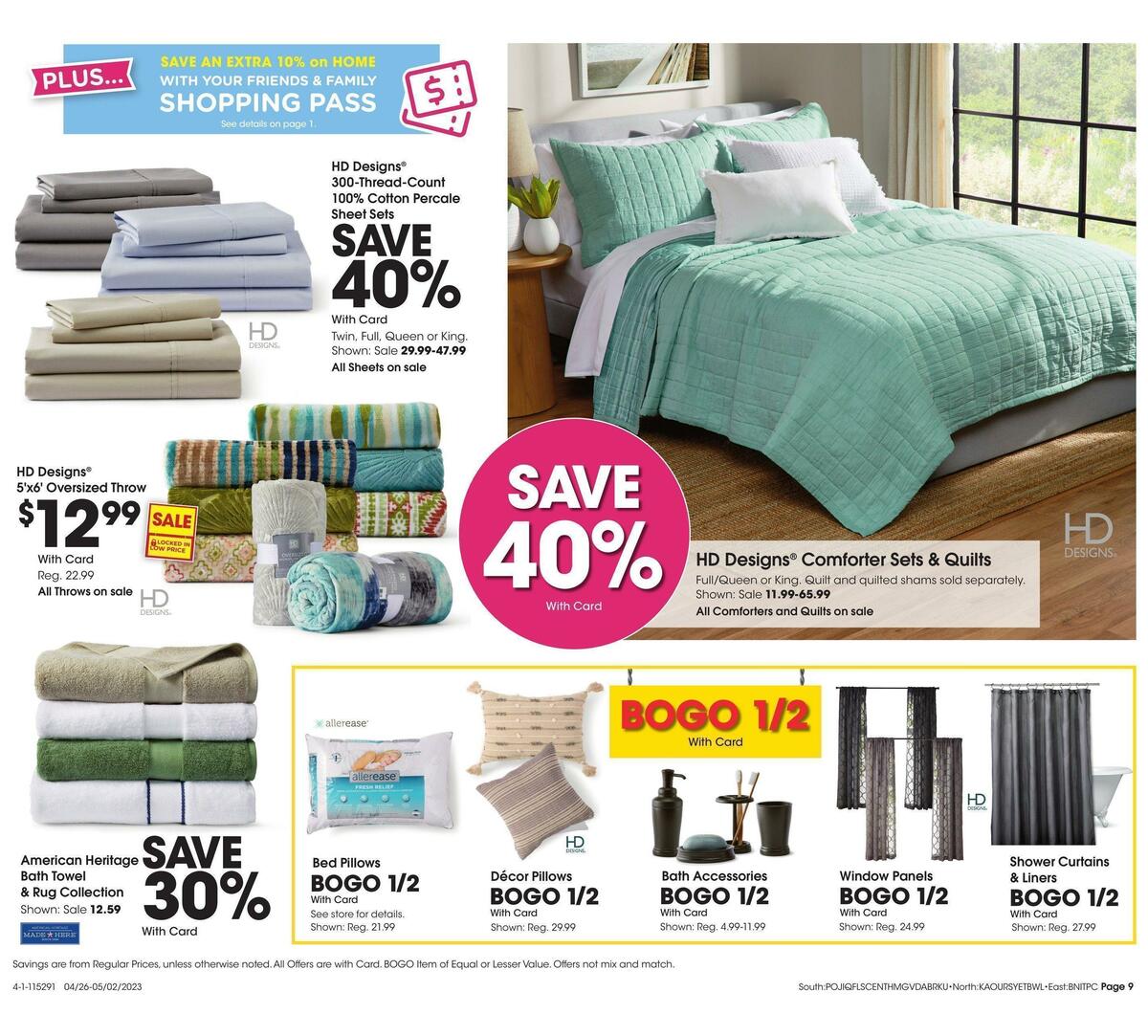 Fred Meyer General Merchandise Weekly Ad from April 26