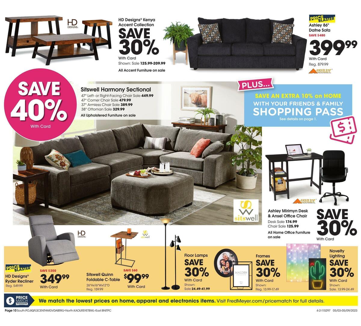 Fred Meyer General Merchandise Weekly Ad from May 3