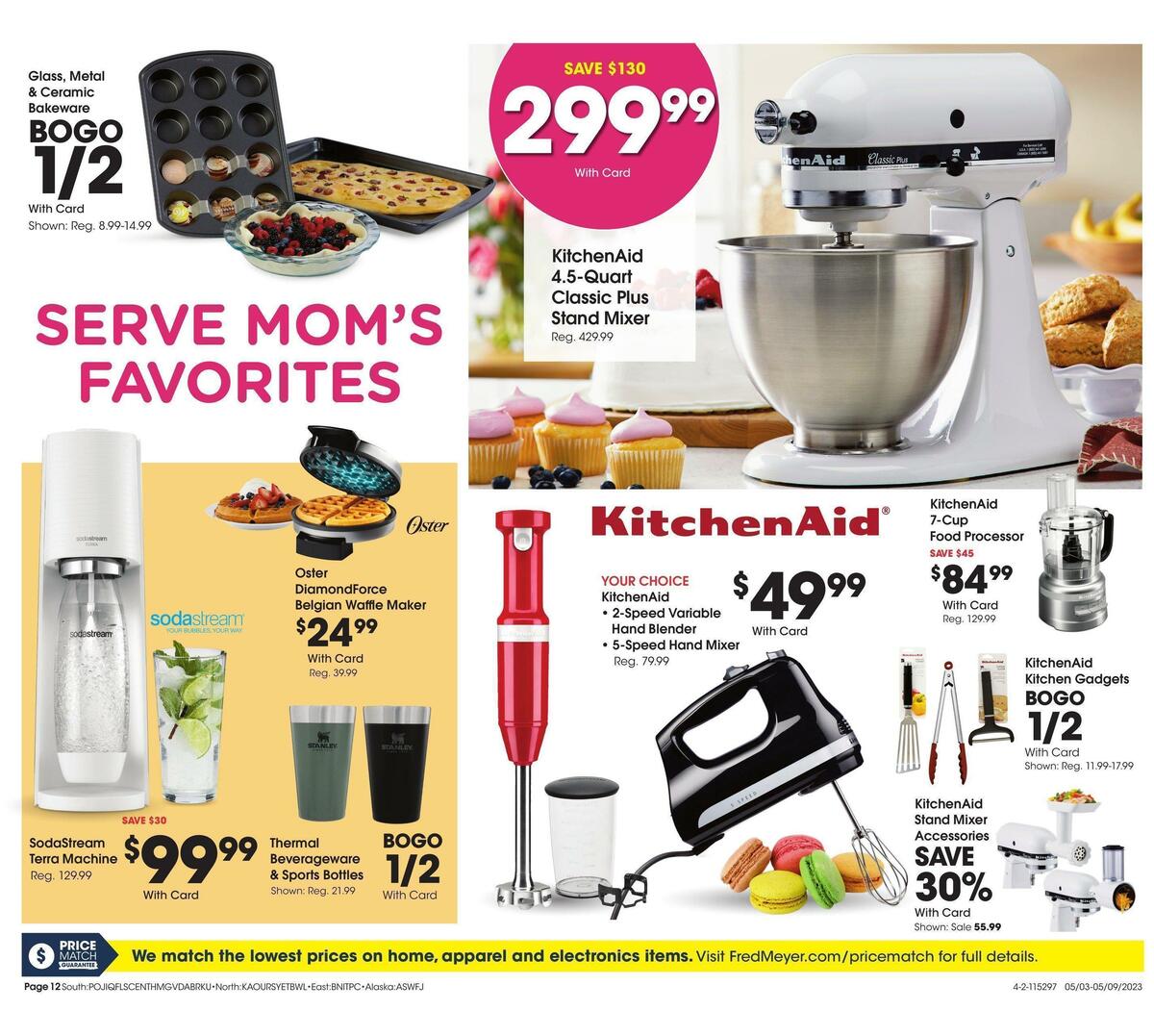 Fred Meyer General Merchandise Weekly Ad from May 3