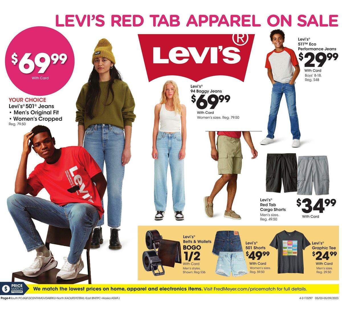 Fred Meyer General Merchandise Weekly Ad from May 3