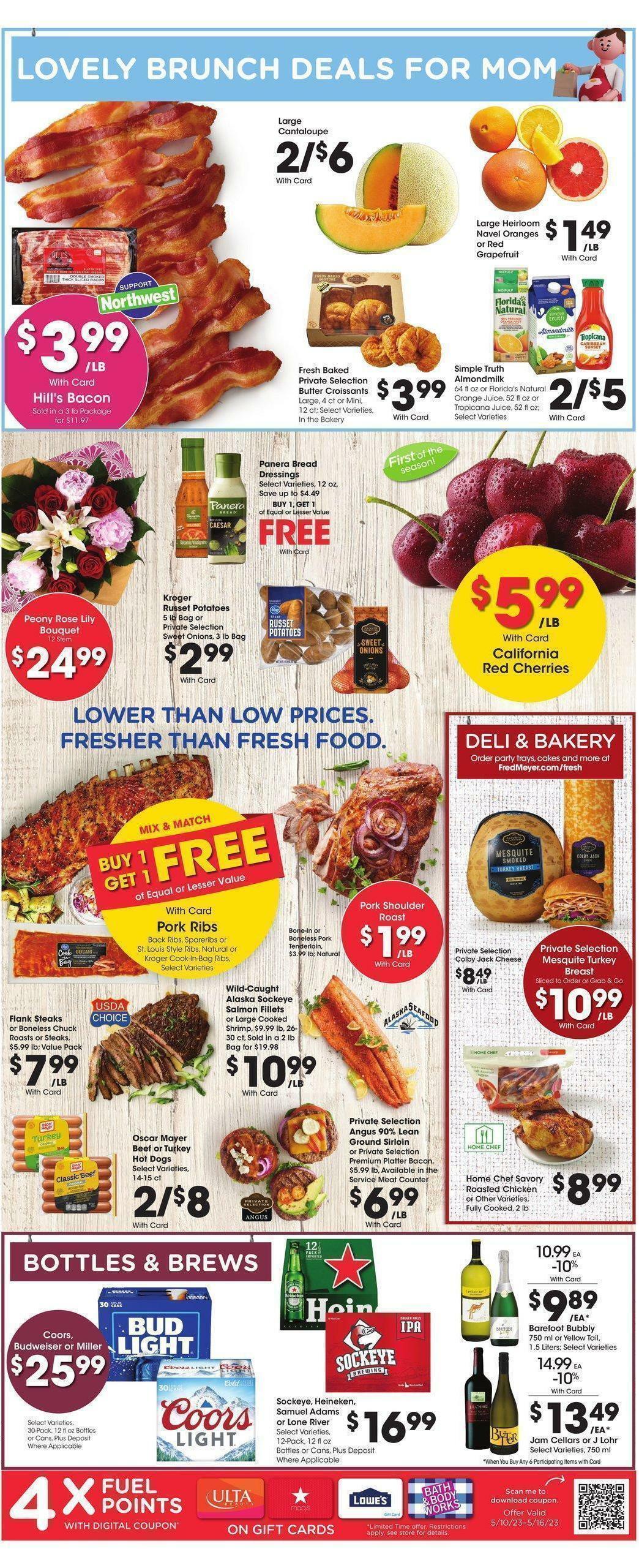 Fred Meyer Weekly Ad from May 10
