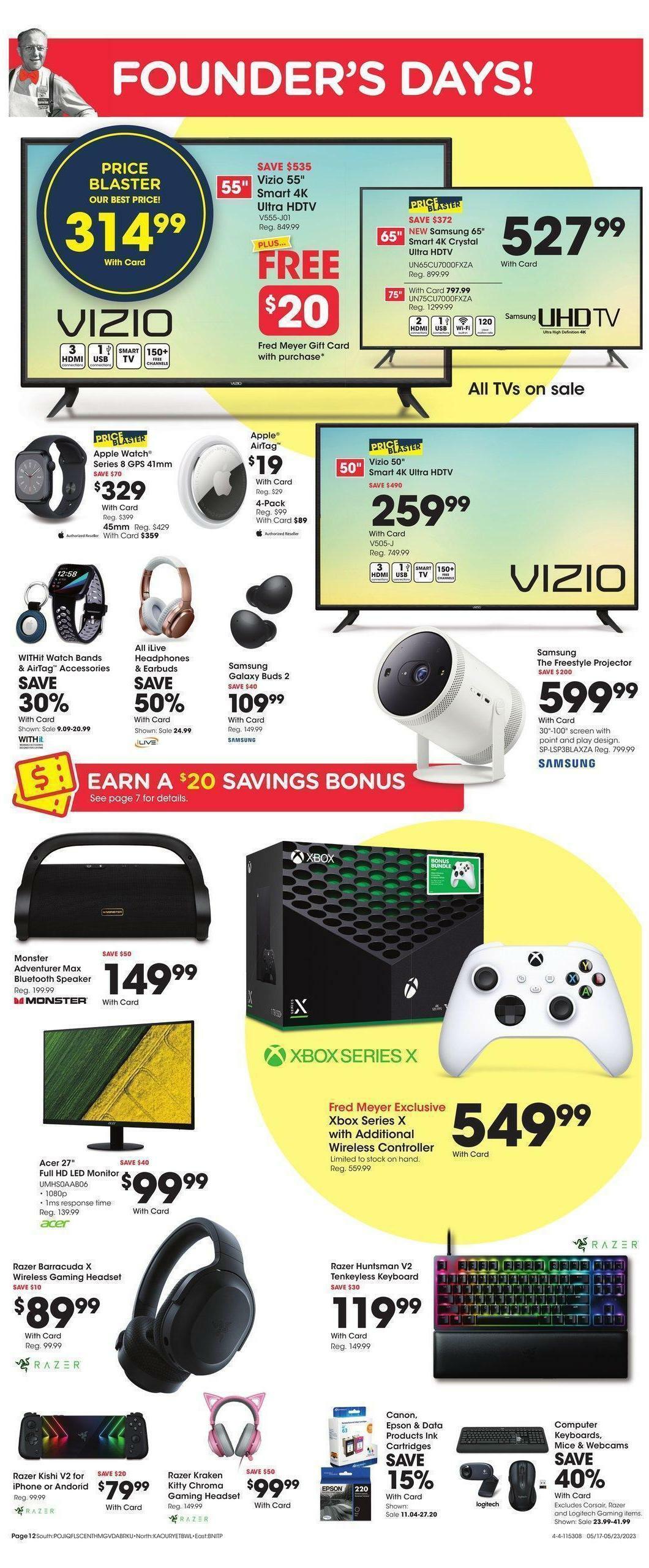 Fred Meyer Weekly Ad from May 17