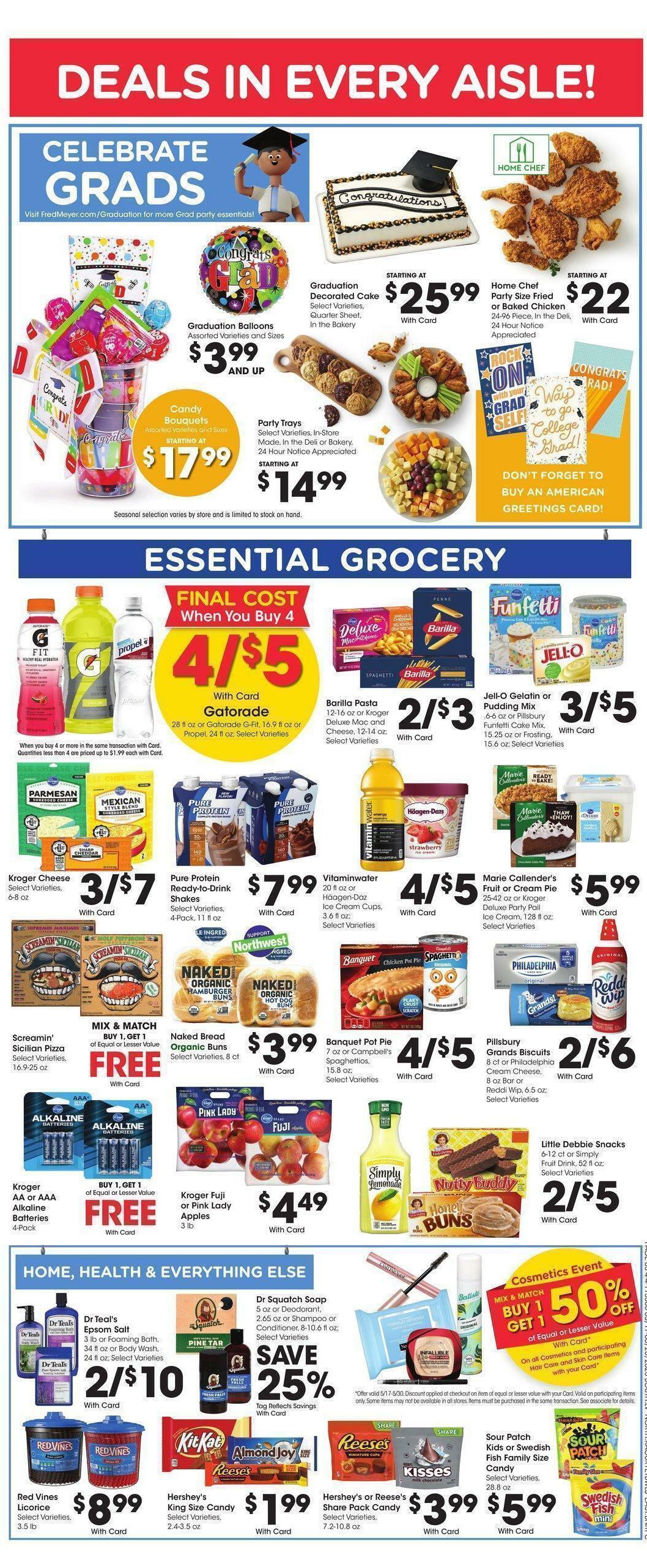 Fred Meyer Weekly Ad from May 17