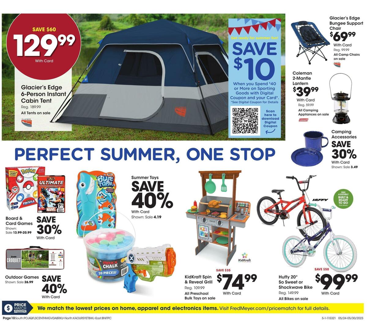 Fred Meyer General Merchandise Weekly Ad from May 24