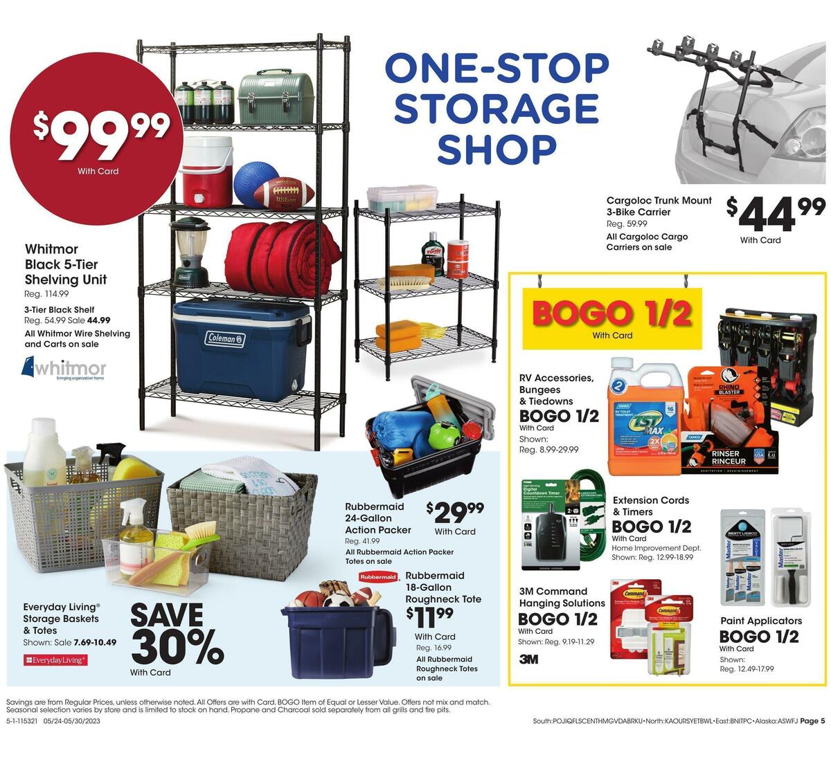 Fred Meyer General Merchandise Weekly Ad from May 24