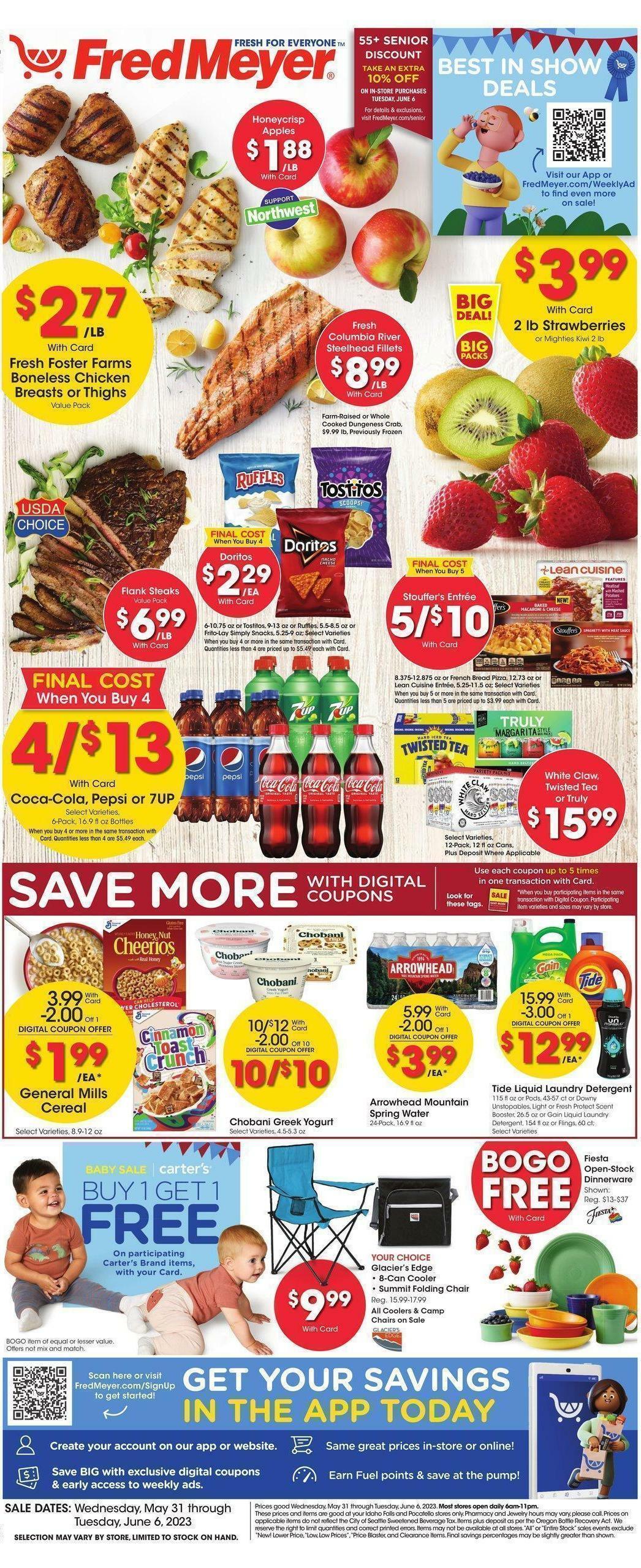 Fred Meyer Weekly Ad from May 31