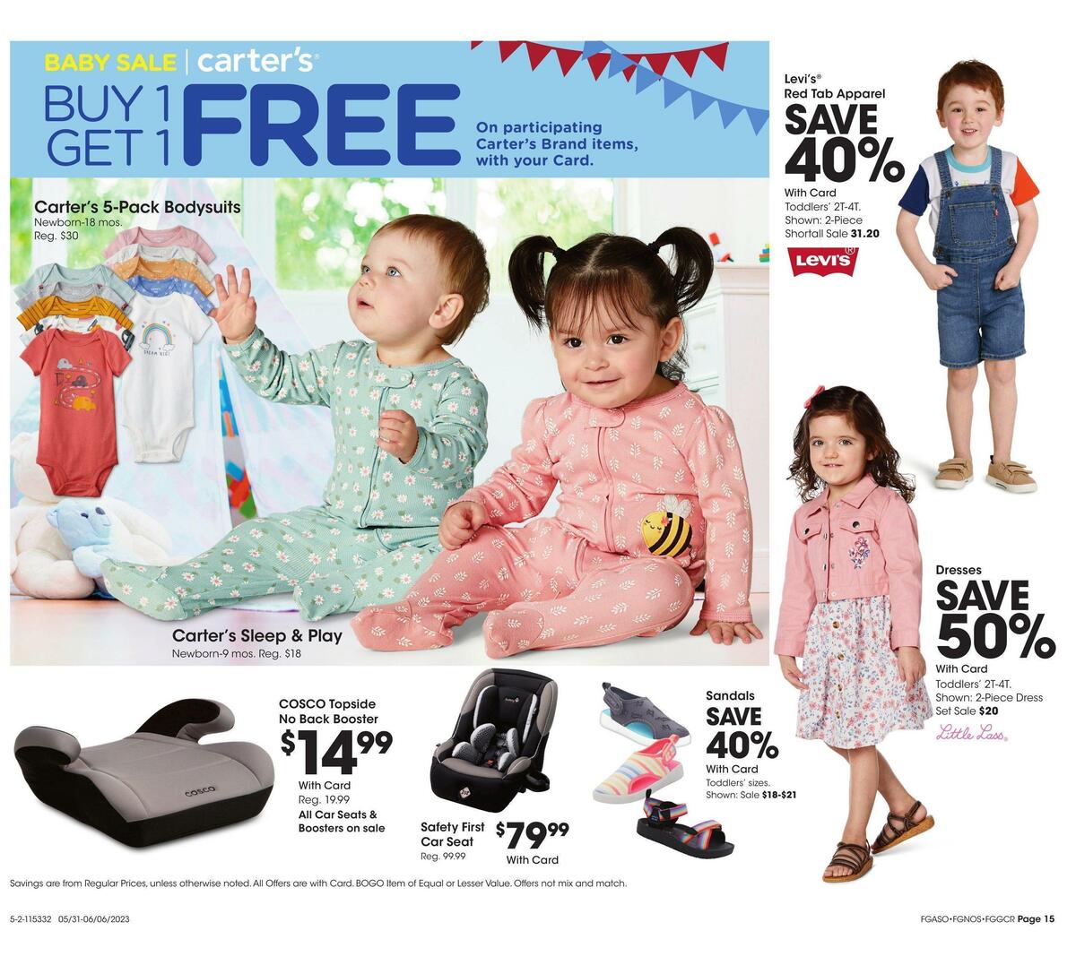 Fred Meyer General Merchandise Weekly Ad from May 31