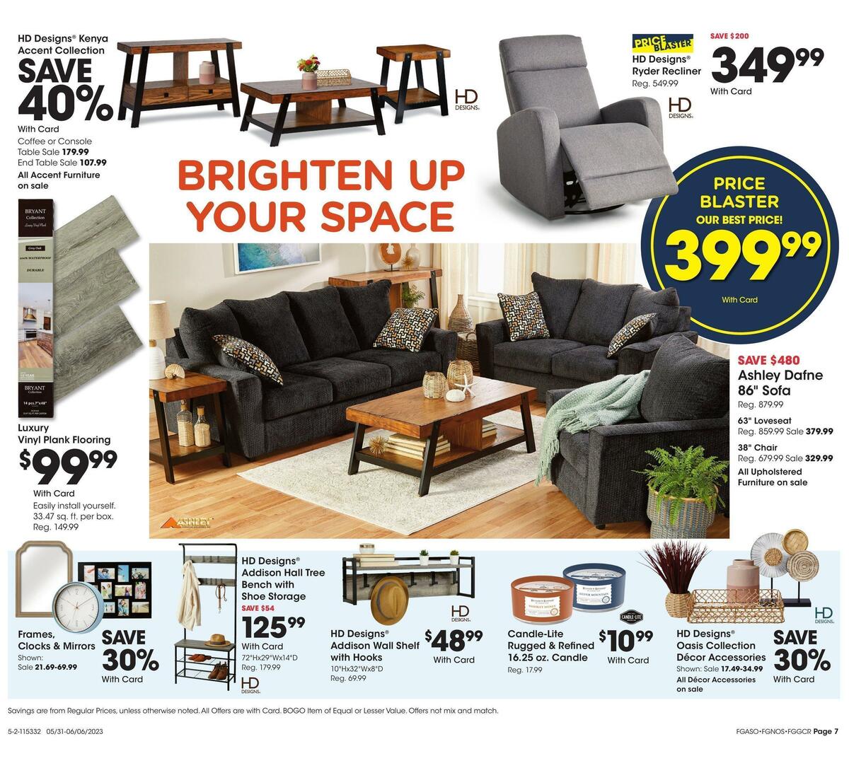 Fred Meyer General Merchandise Weekly Ad from May 31
