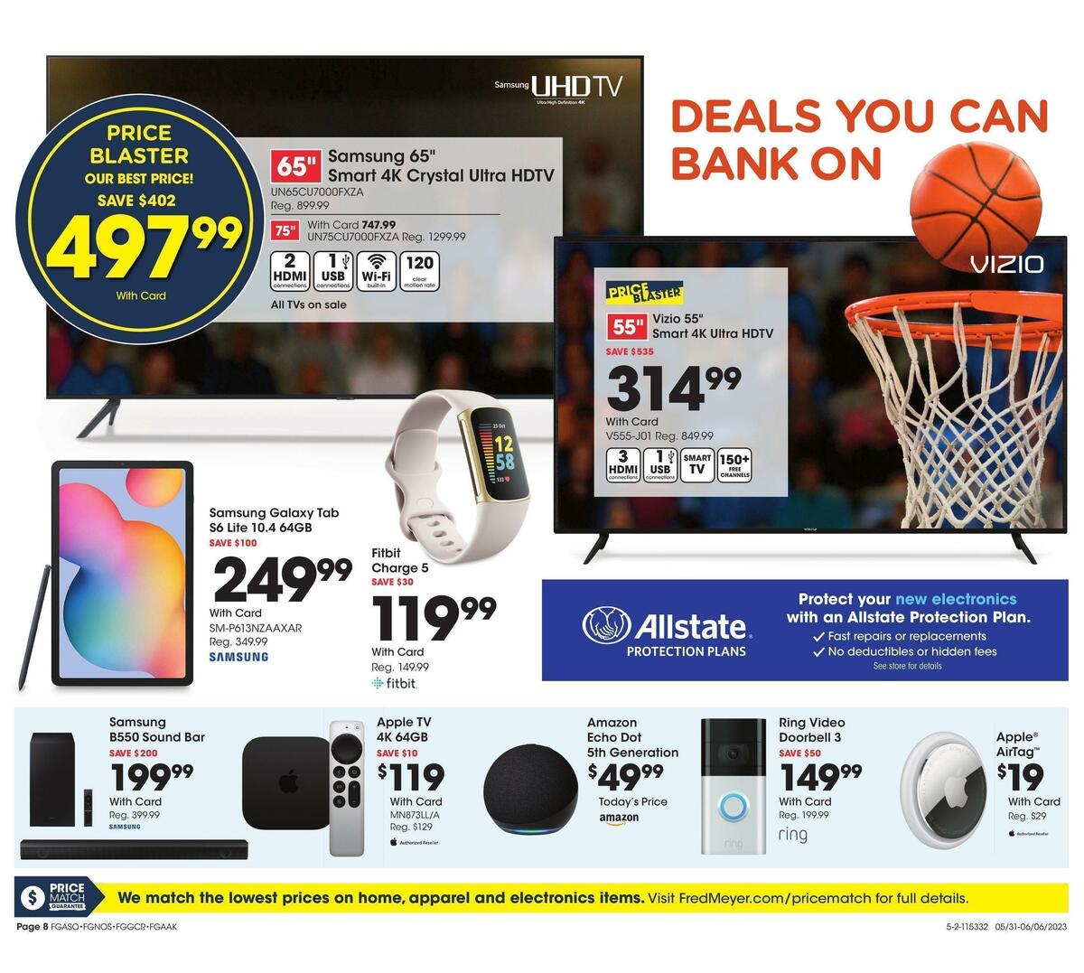 Fred Meyer General Merchandise Weekly Ad from May 31