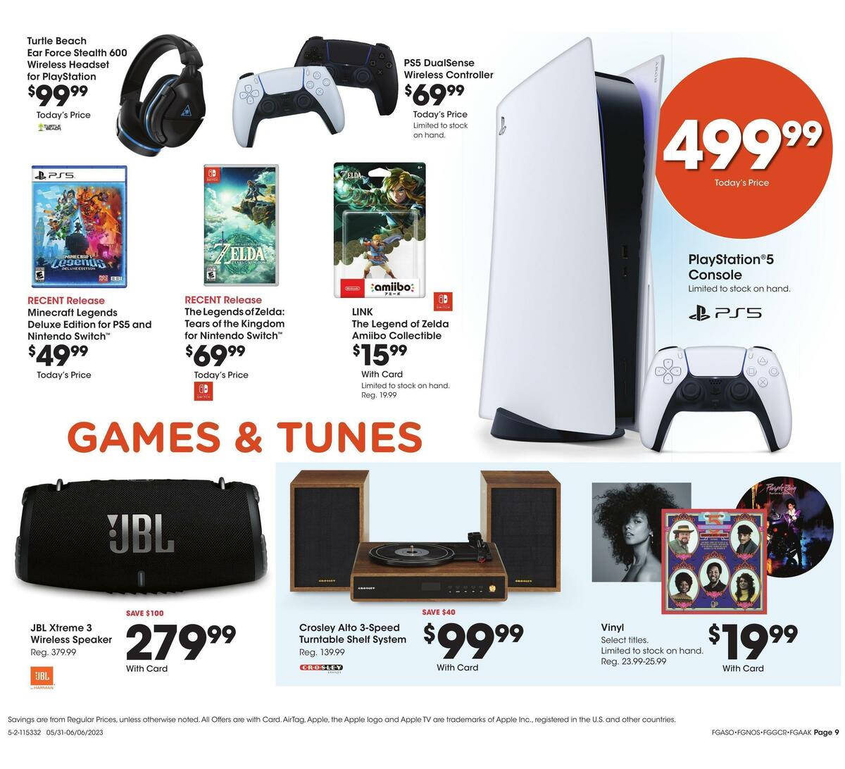 Fred Meyer General Merchandise Weekly Ad from May 31