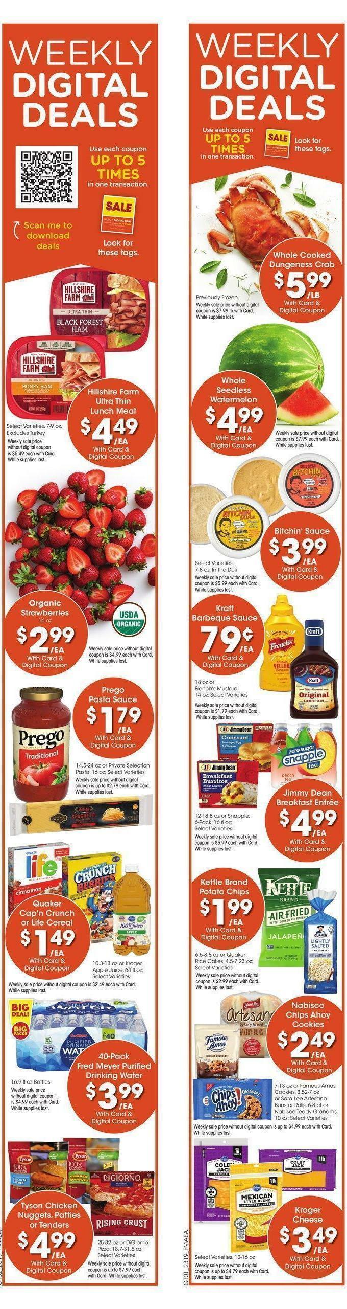 Fred Meyer Weekly Ad from June 7