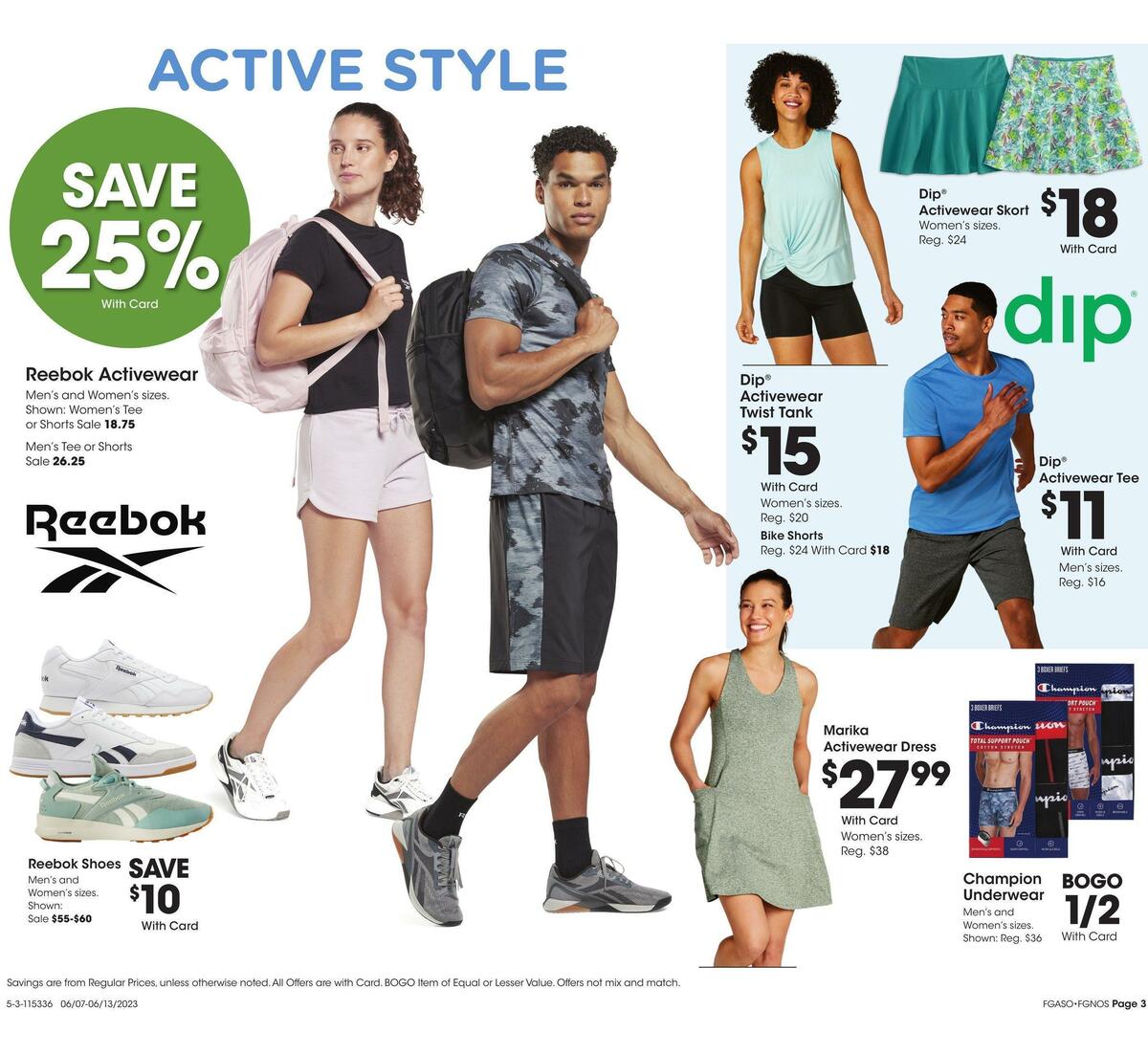 Fred Meyer General Merchandise Weekly Ad from June 7