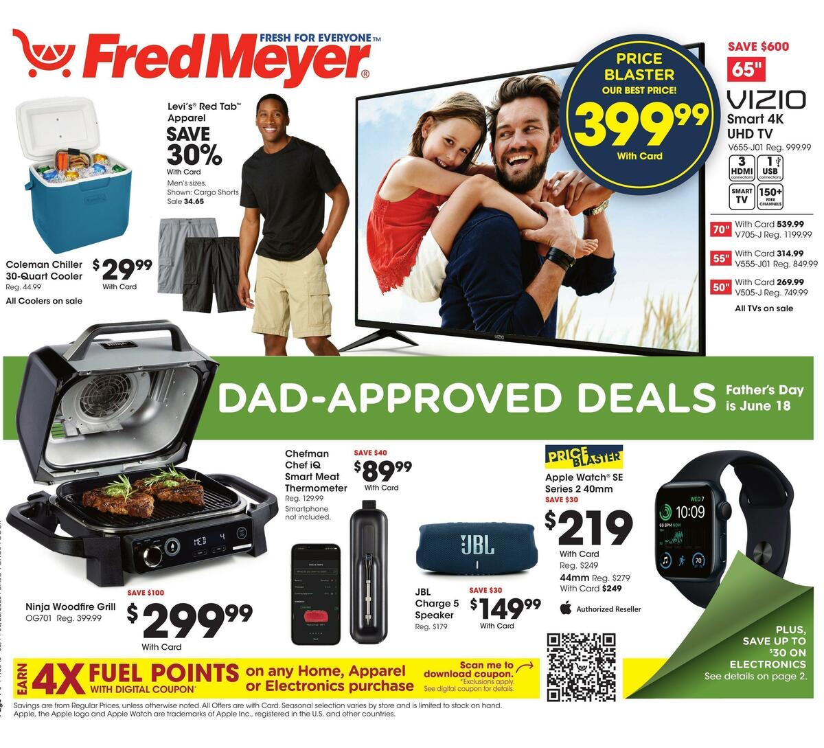Fred Meyer General Merchandise Weekly Ad from June 14