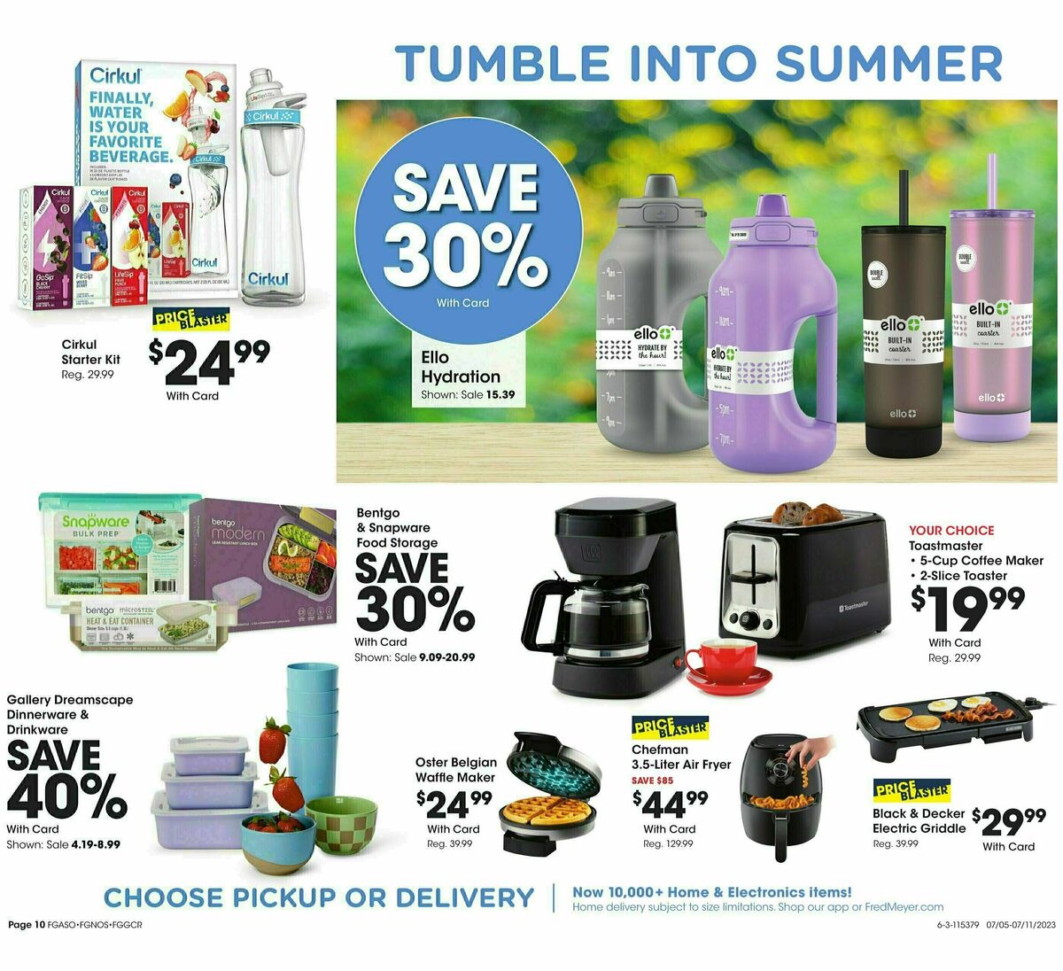 Fred Meyer Special Weekly Ad from July 5