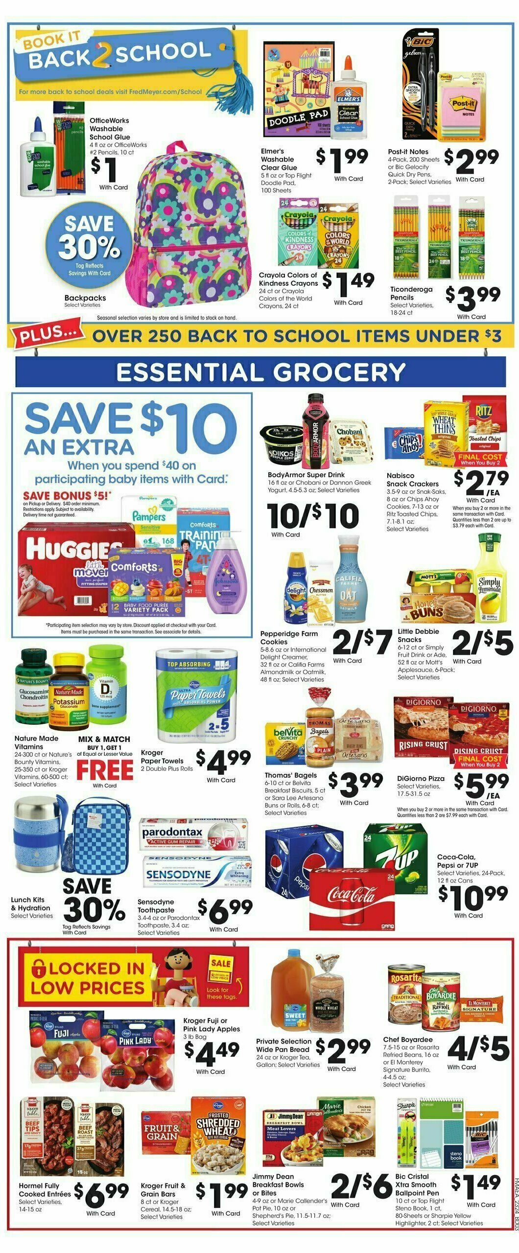 Fred Meyer Weekly Ad from July 12