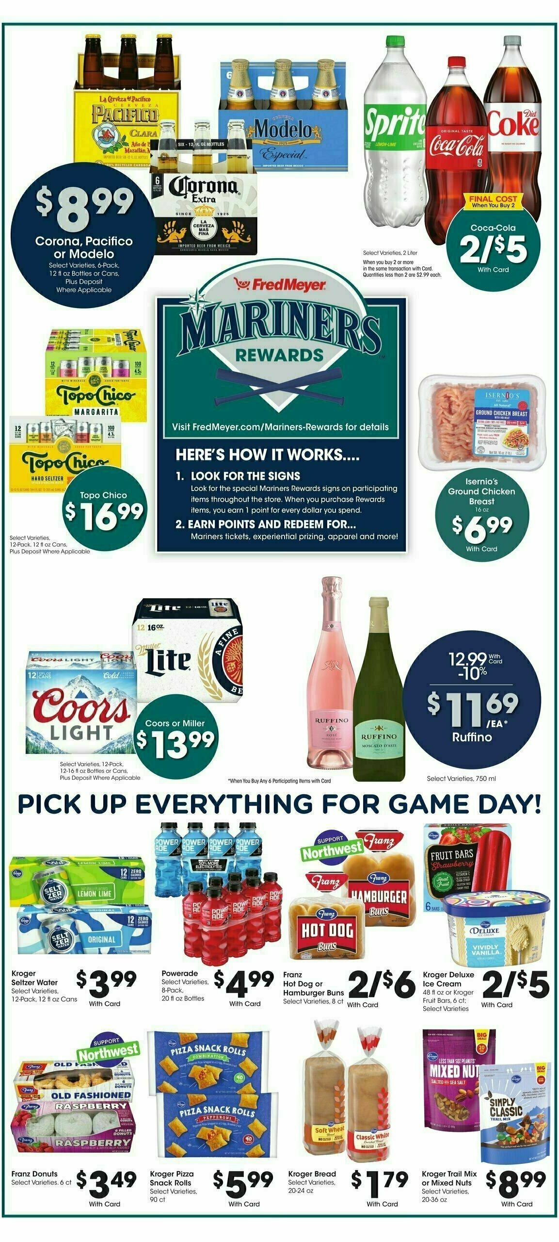 Fred Meyer Weekly Ad from August 2