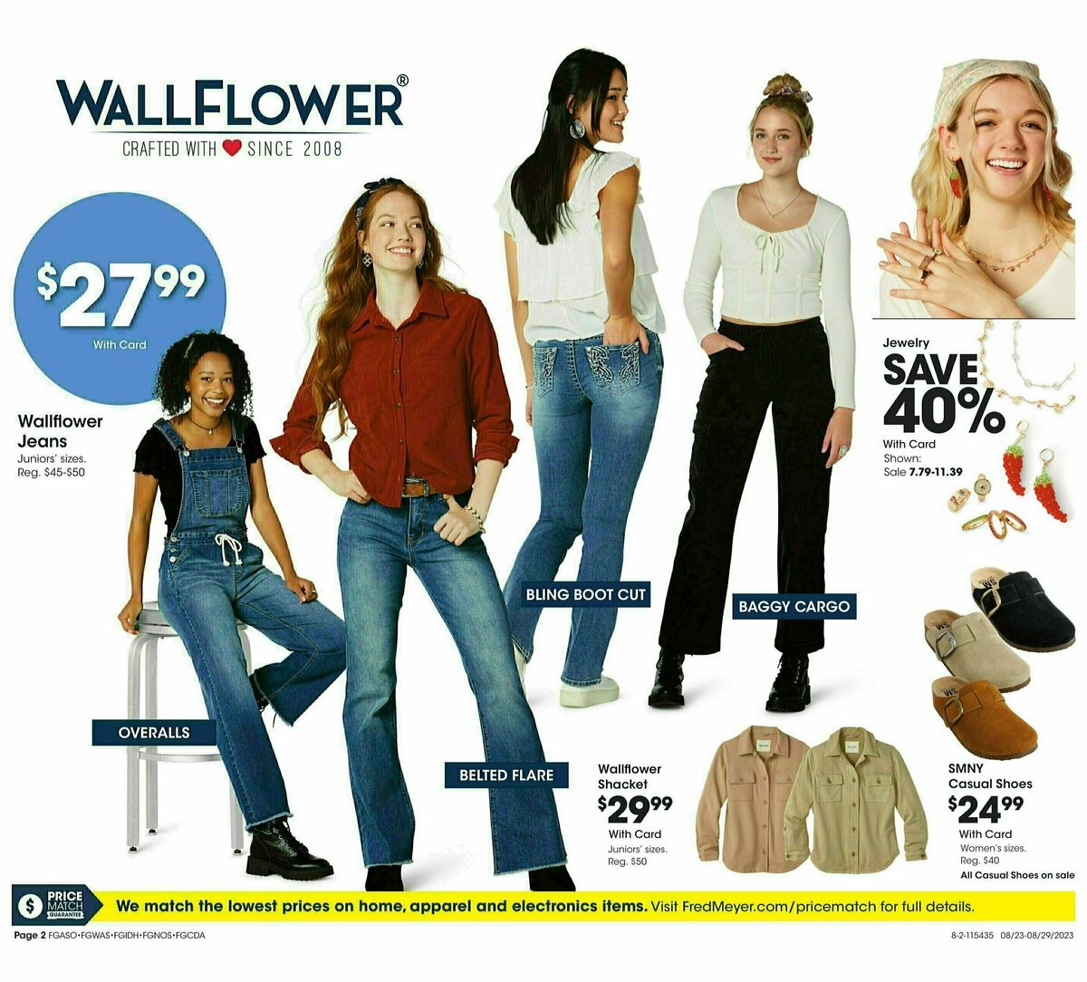 Fred Meyer General Merchandise Weekly Ad from August 23