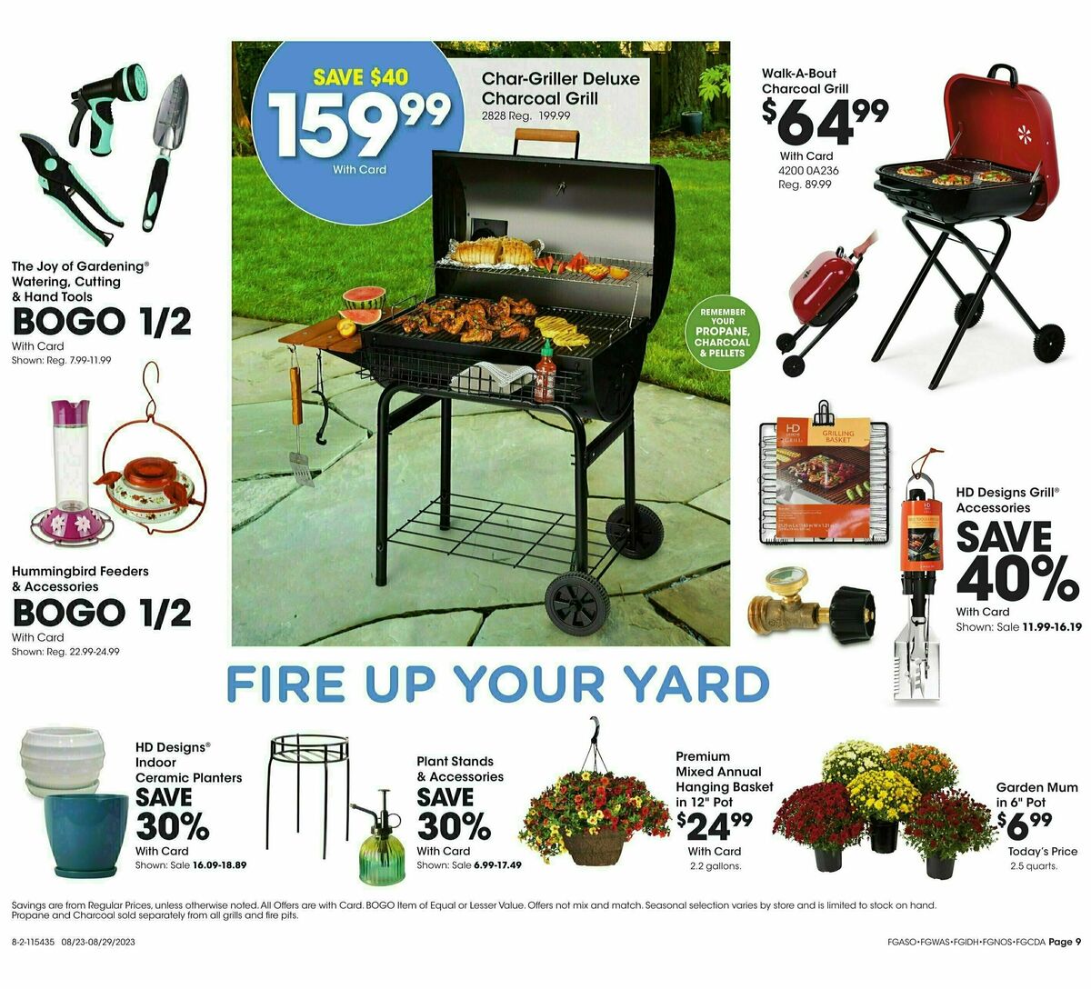Fred Meyer General Merchandise Weekly Ad from August 23