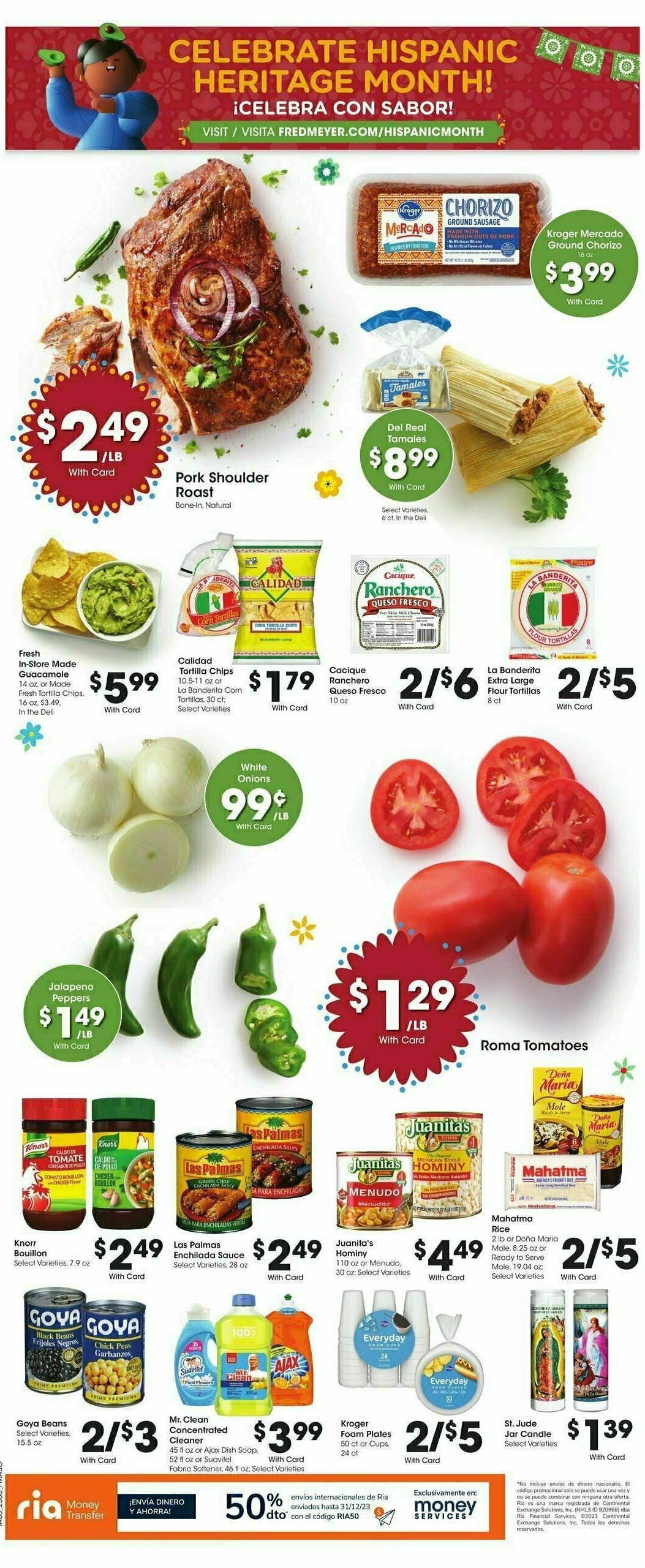 Fred Meyer Weekly Ad from October 4