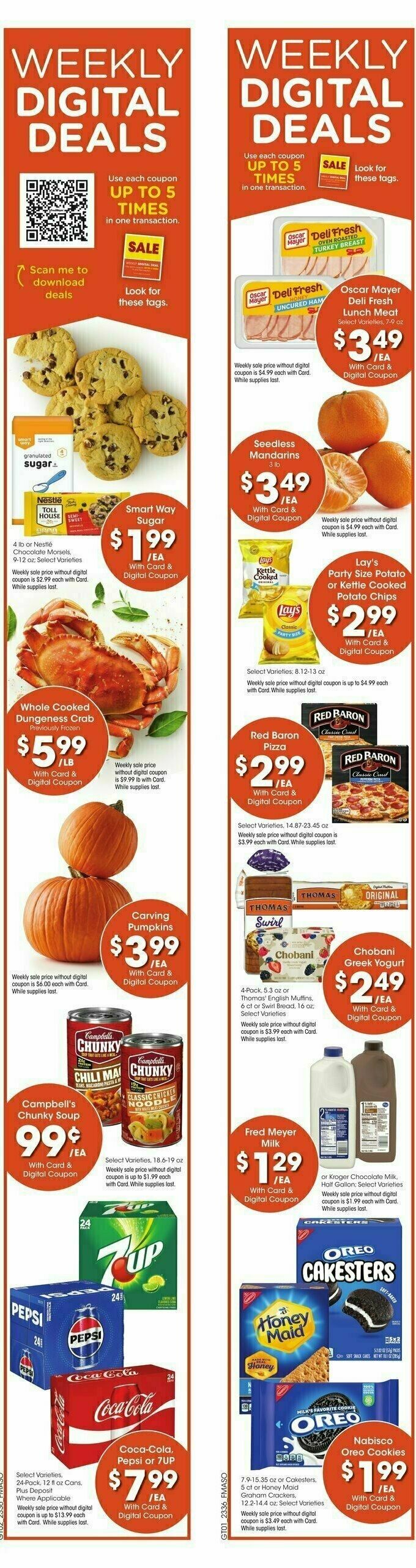 Fred Meyer Weekly Ad from October 4