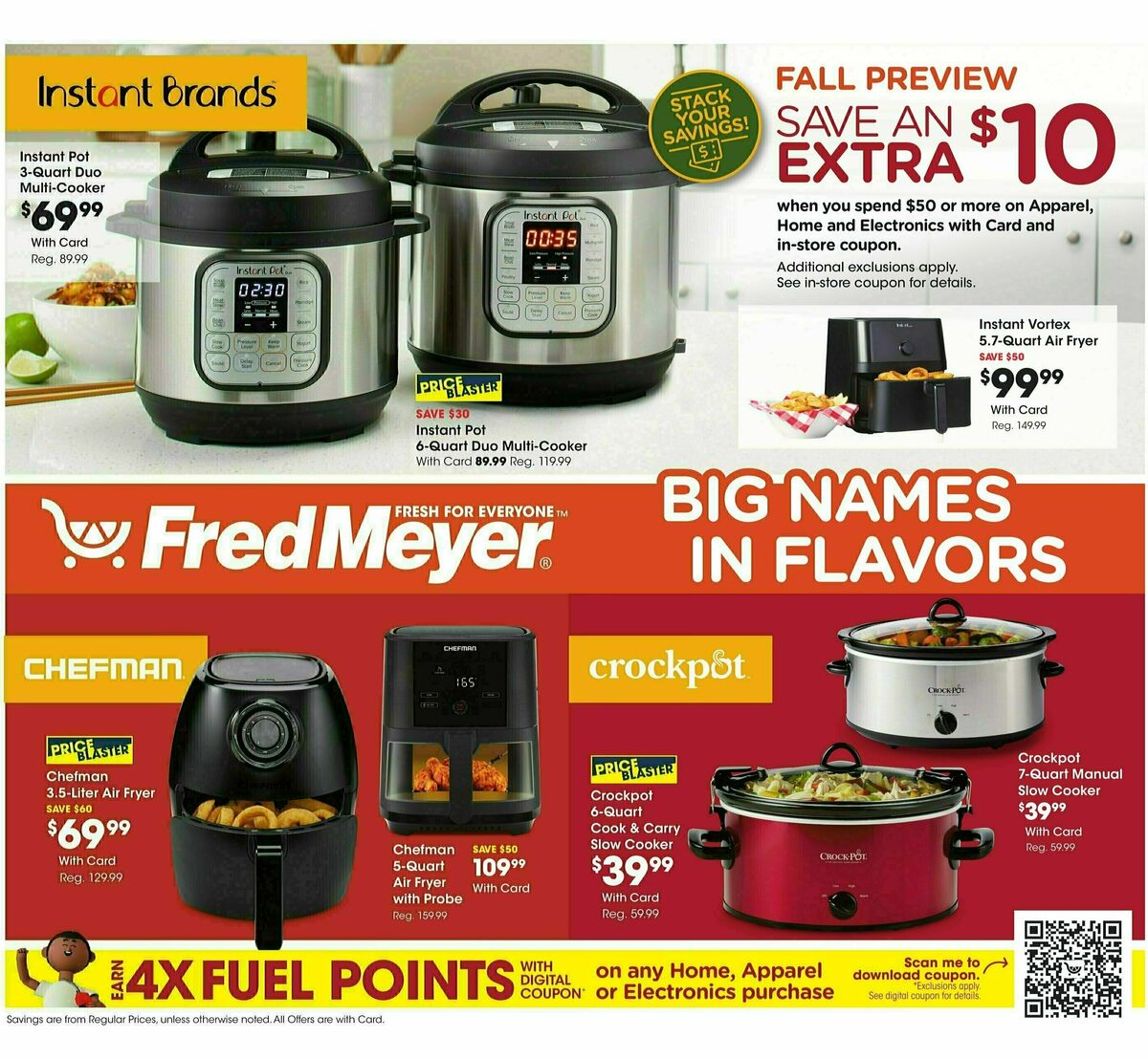 Fred Meyer General Merchandise Weekly Ad from October 4