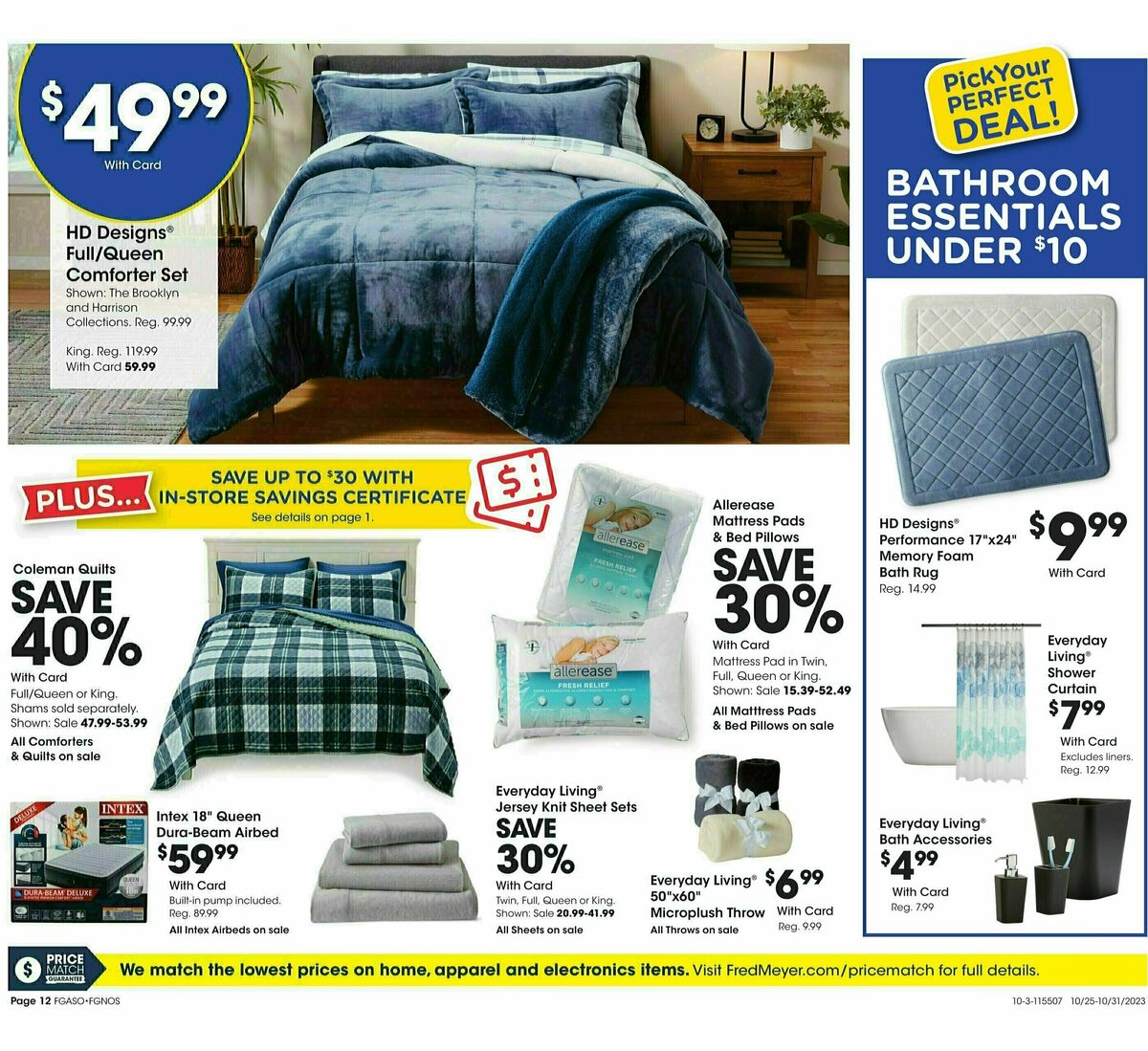 Fred Meyer Weekly Ad from October 24