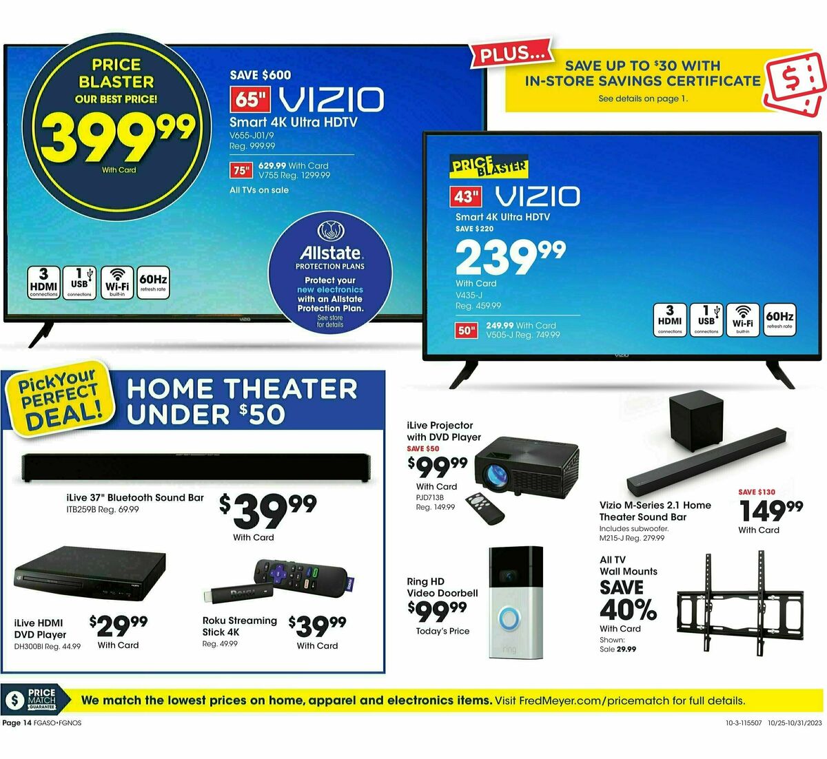 Fred Meyer Weekly Ad from October 24