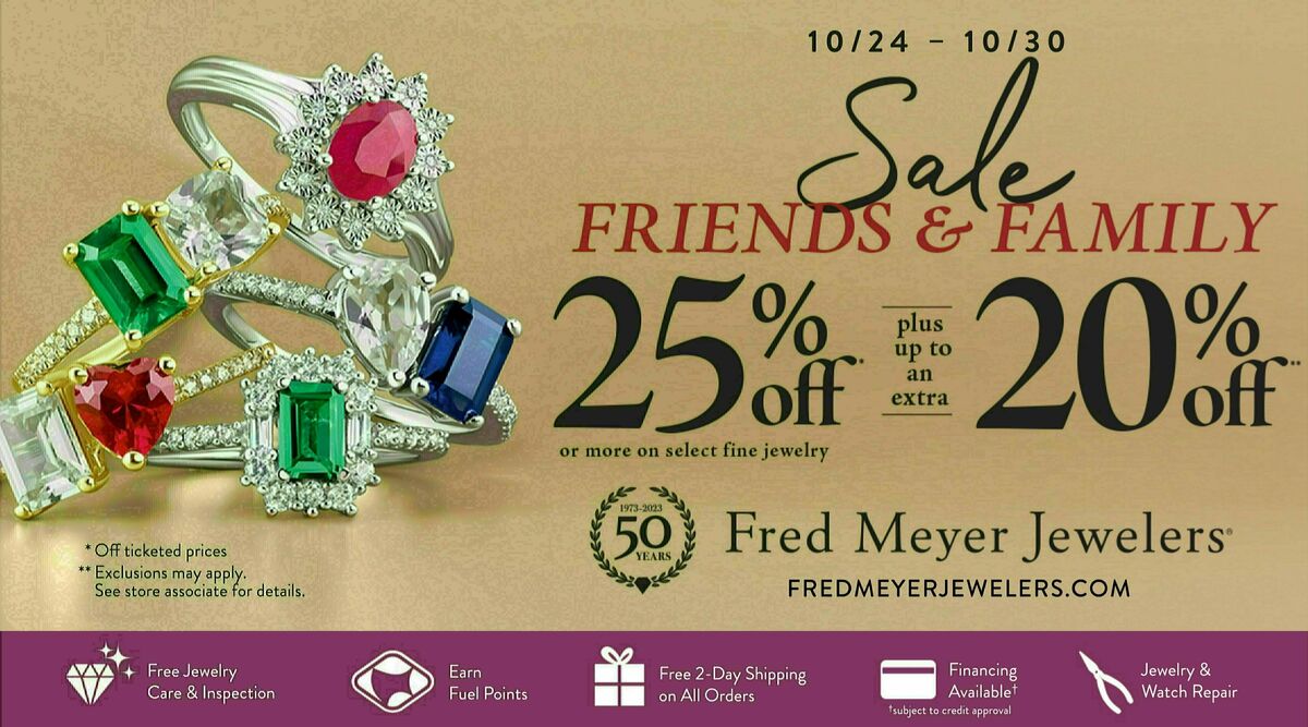 Fred Meyer Weekly Ad from October 24