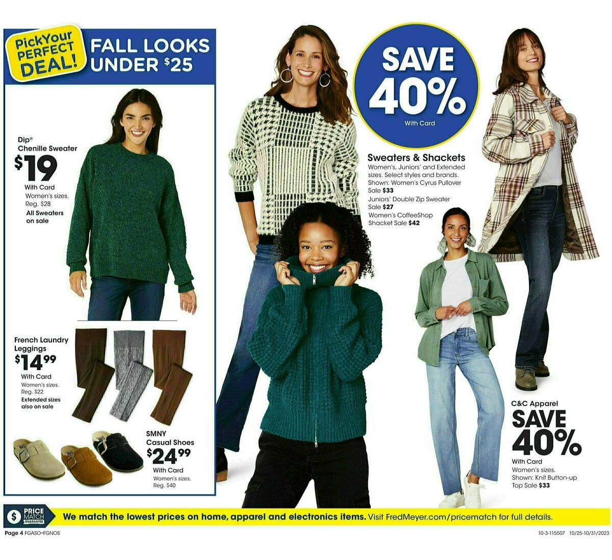 Fred Meyer Weekly Ad from October 24