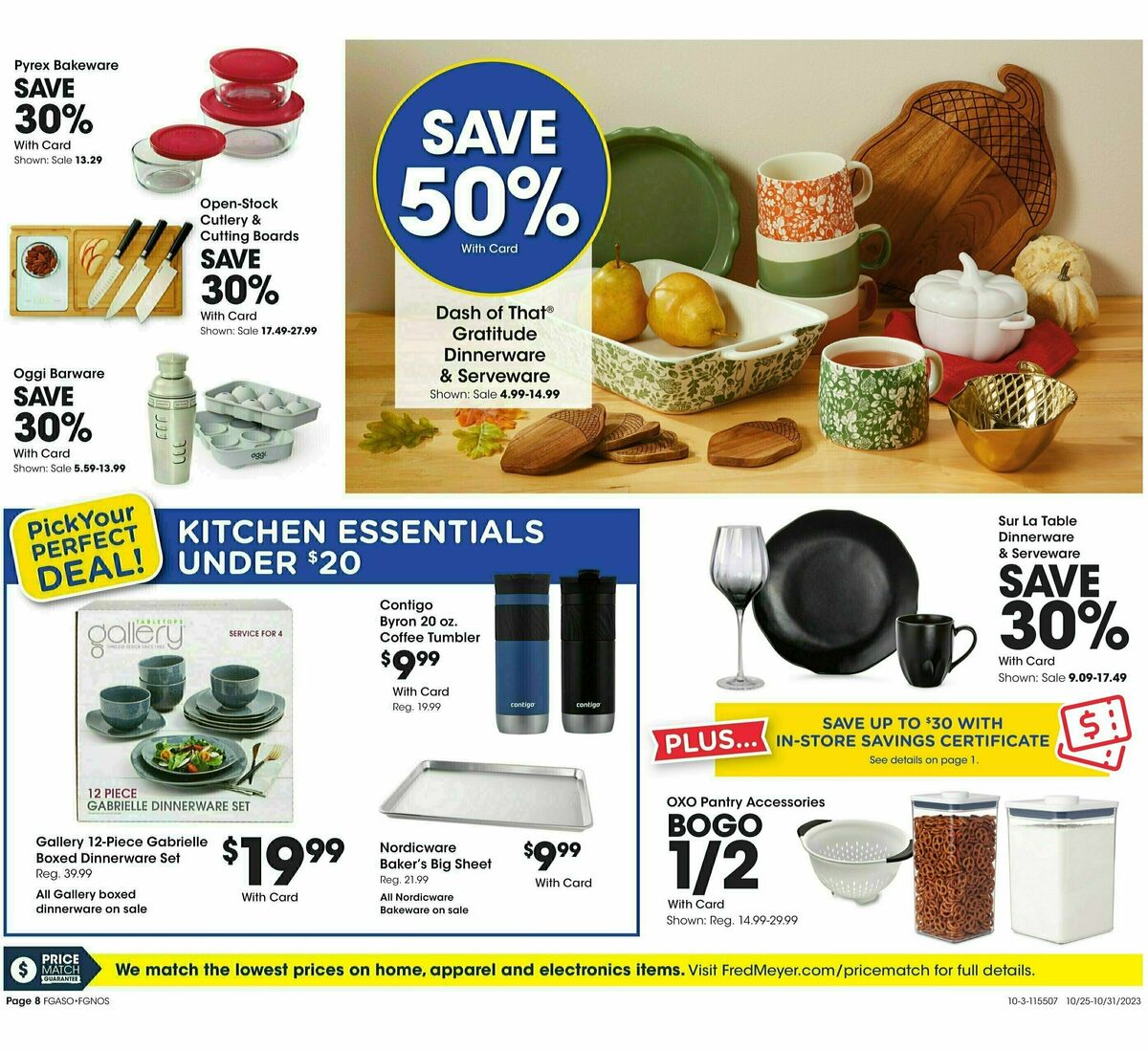Fred Meyer Weekly Ad from October 24