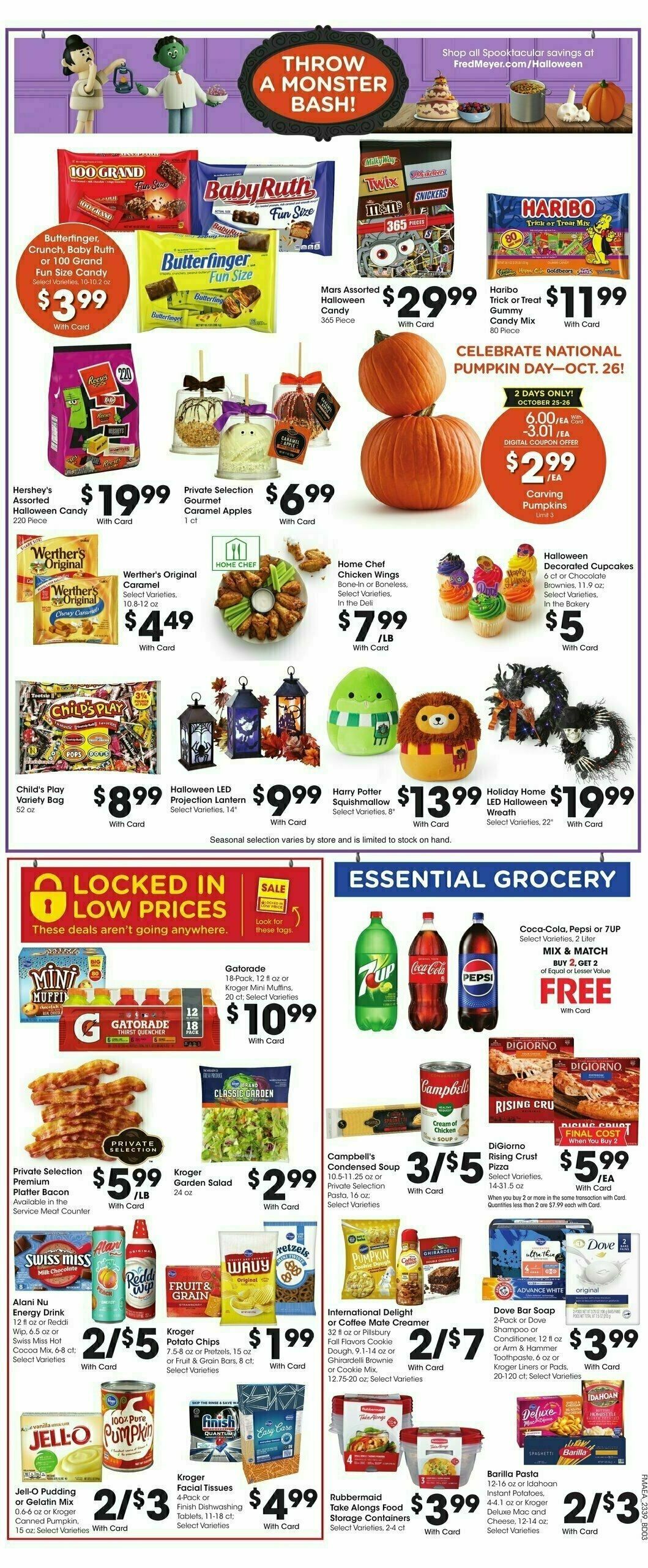 Fred Meyer Weekly Ad from October 25